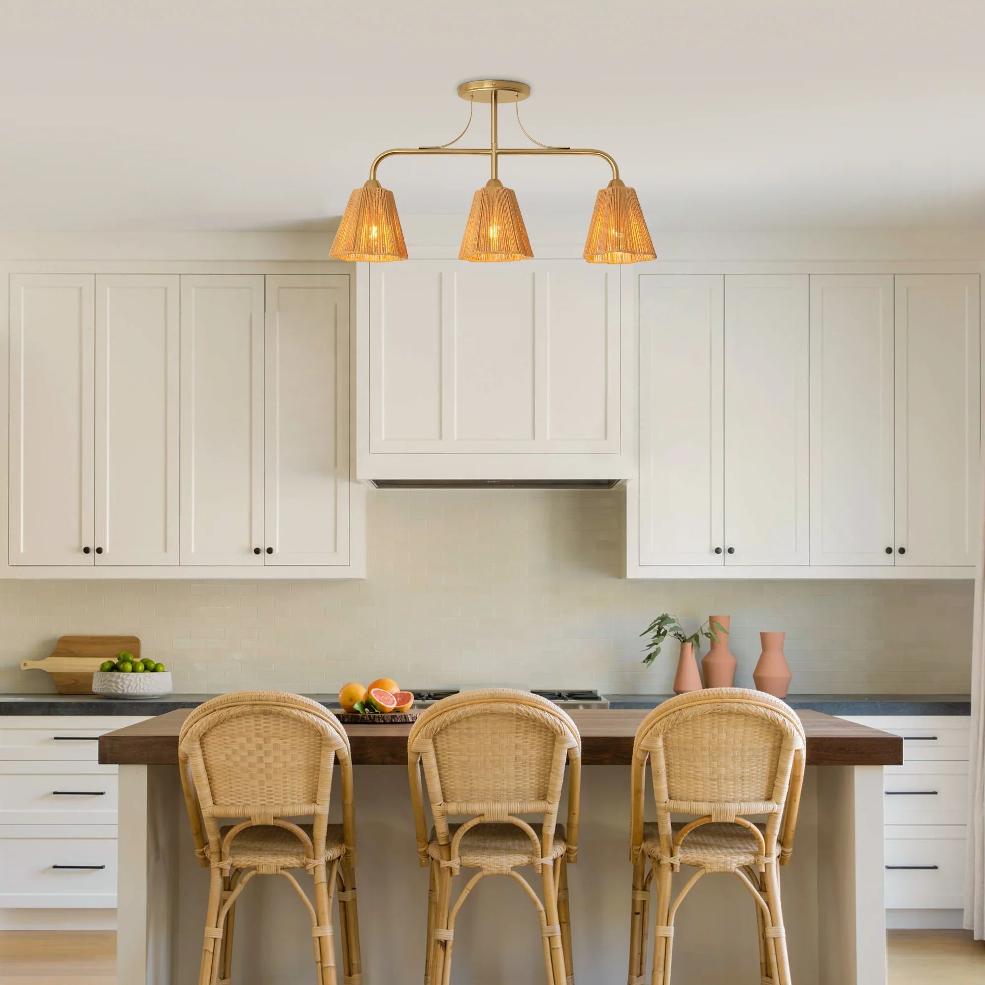 30 Inch Paddy 3-Light Chandelier