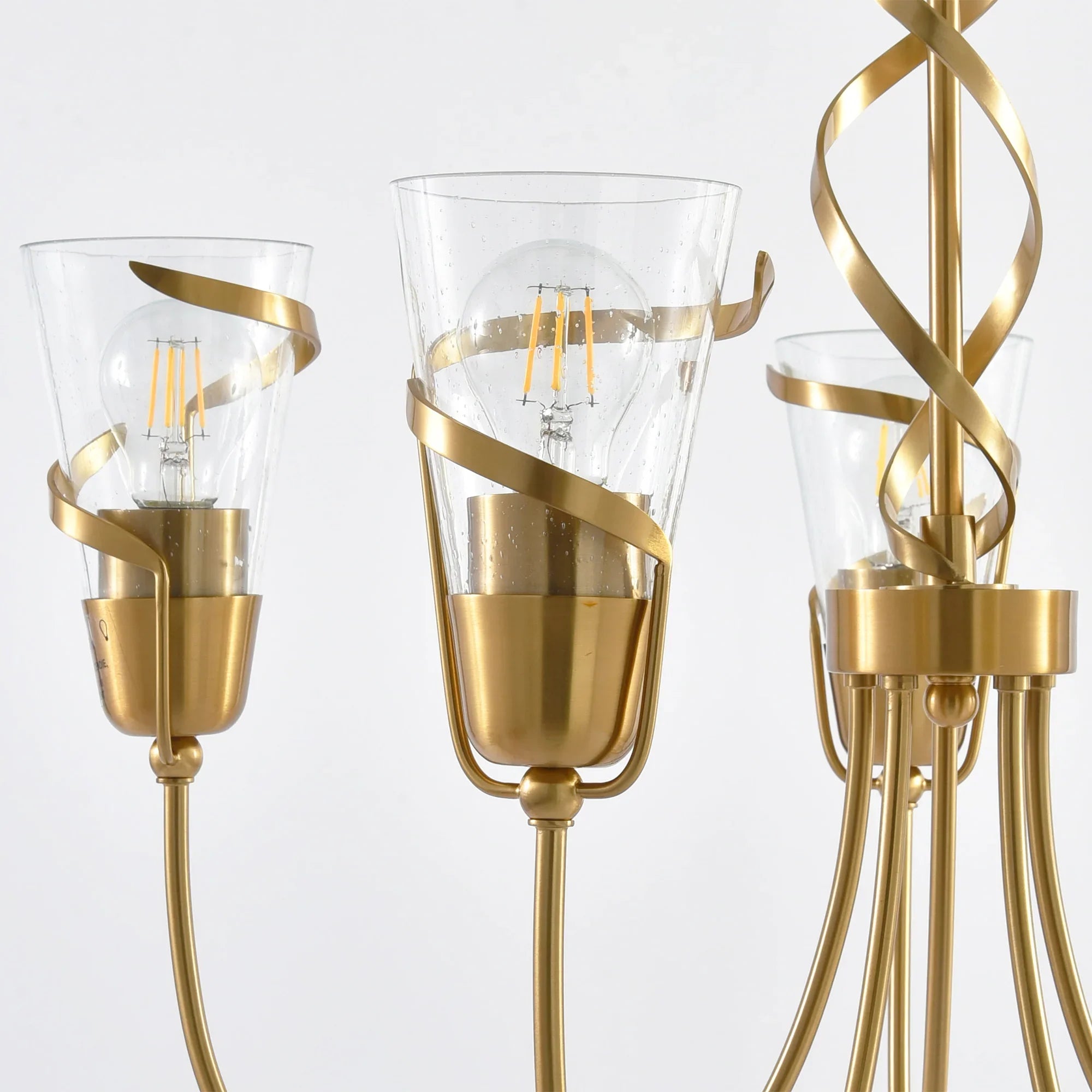 26 Inch Uriah 5-Light Golden Chandelier