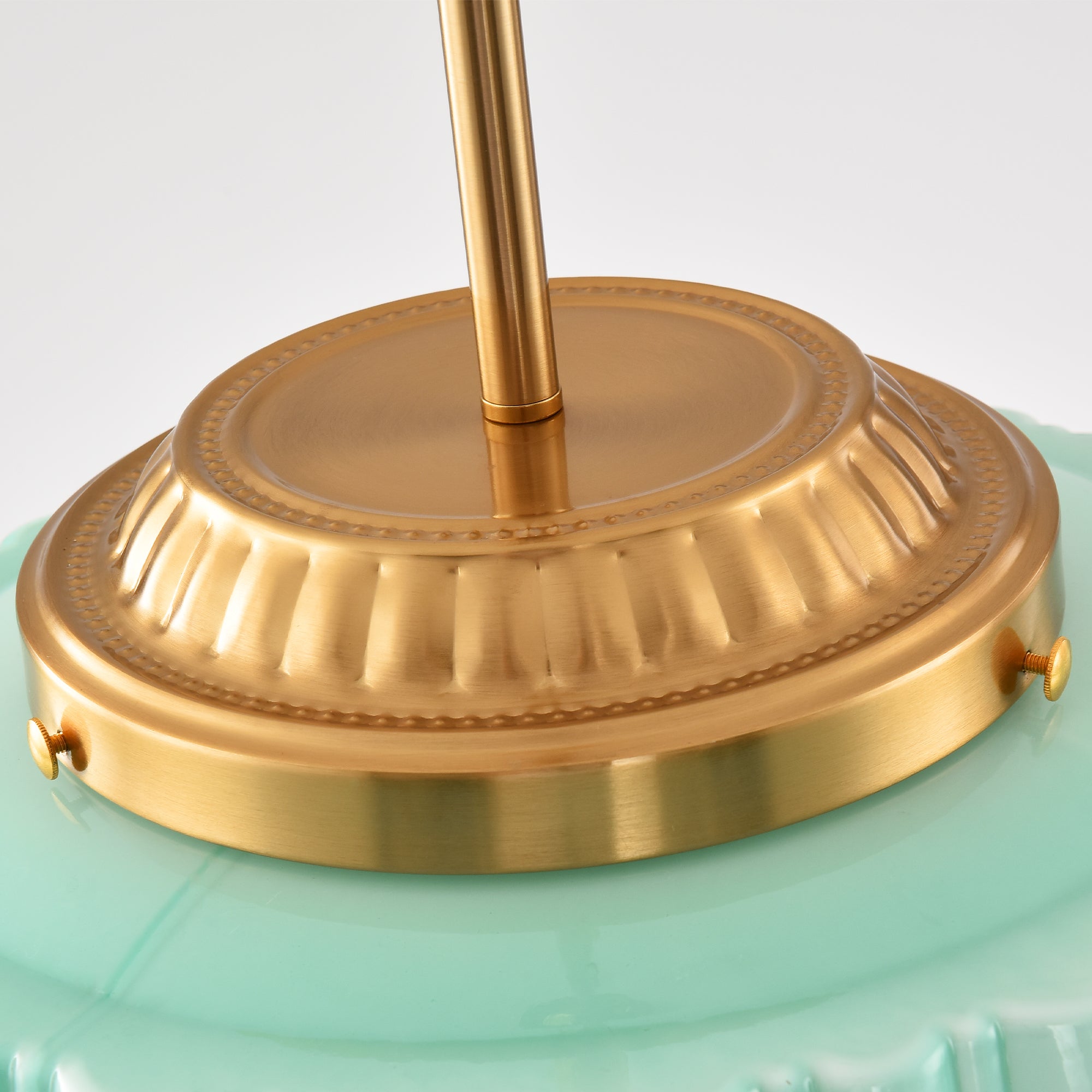 Phyllis 3-Light Gold Brass Island Pendant Light