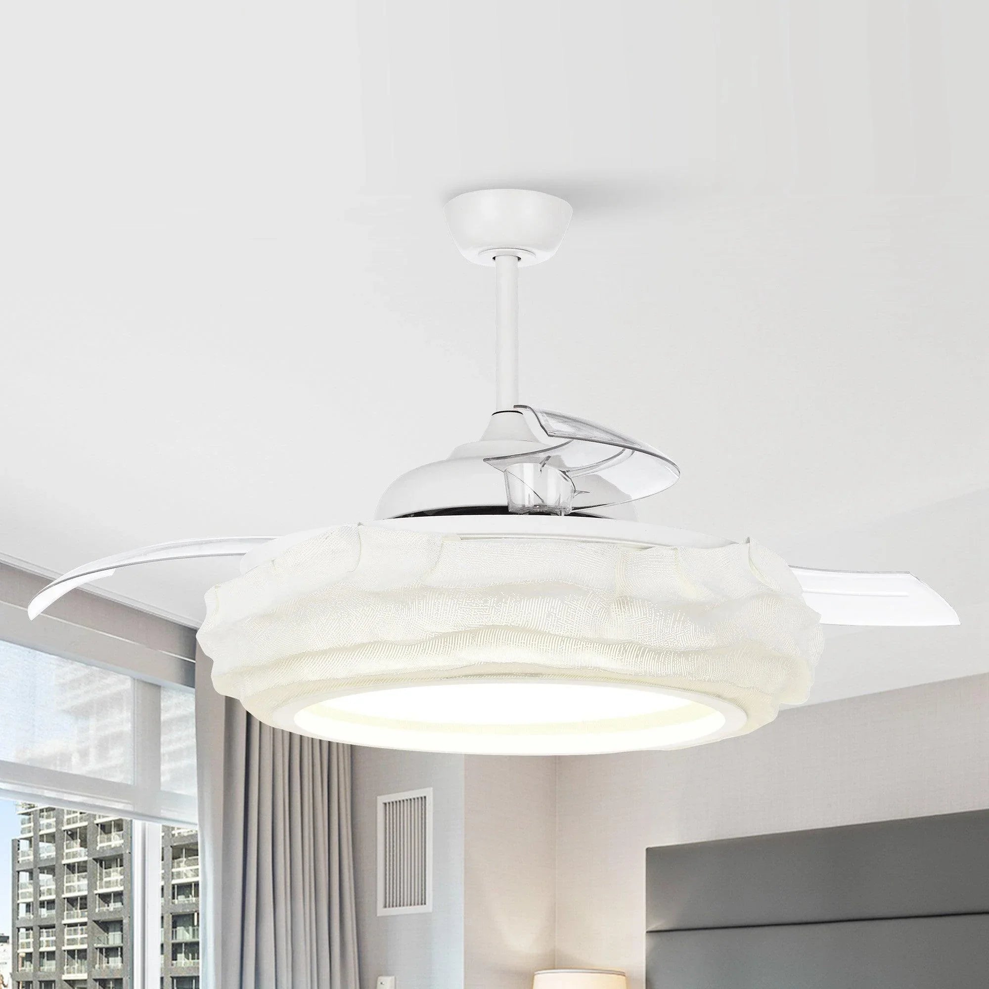 52" Jaipur Smart Fan with LED Light
