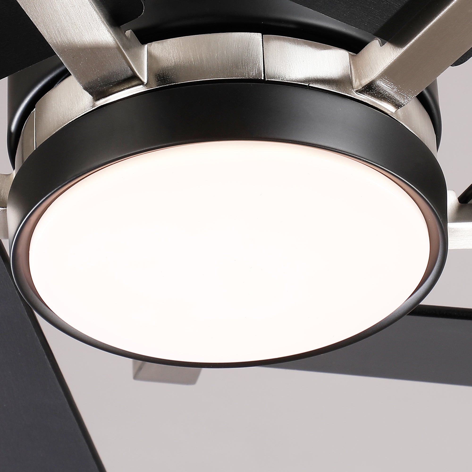 60" Baron Industrial LED Ceiling Fan with Remote Control