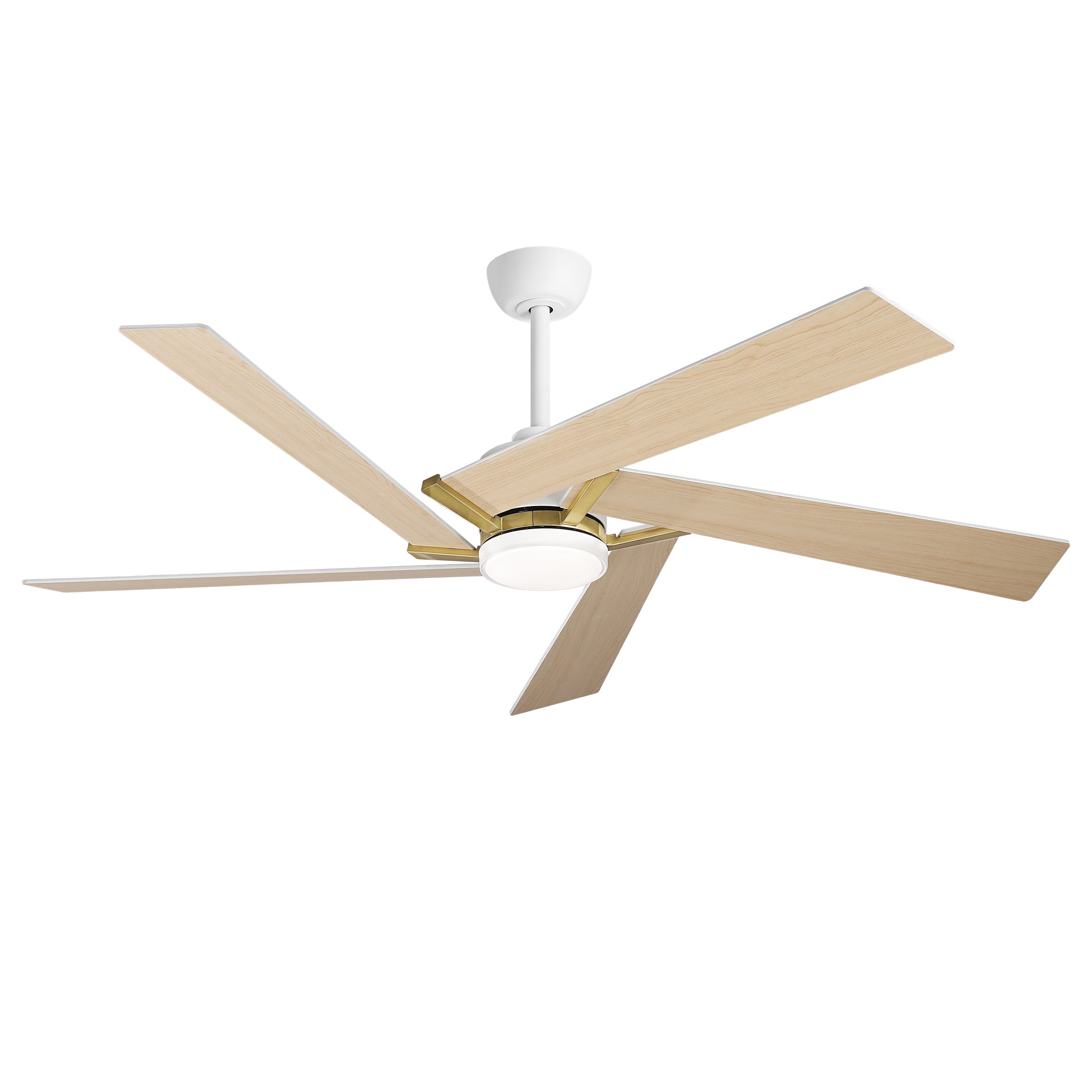 60" Baron Industrial LED Ceiling Fan with Remote Control