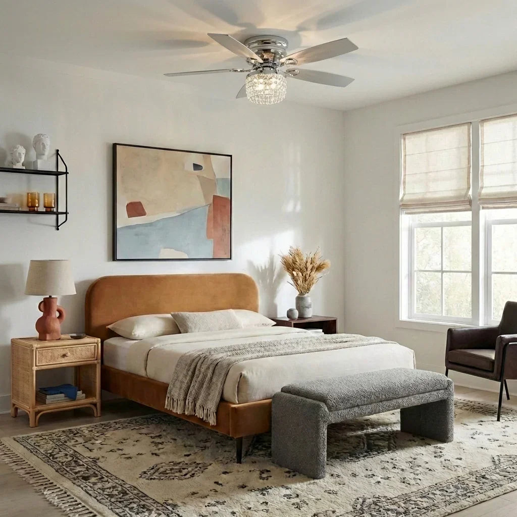 Chrome Ceiling Fans