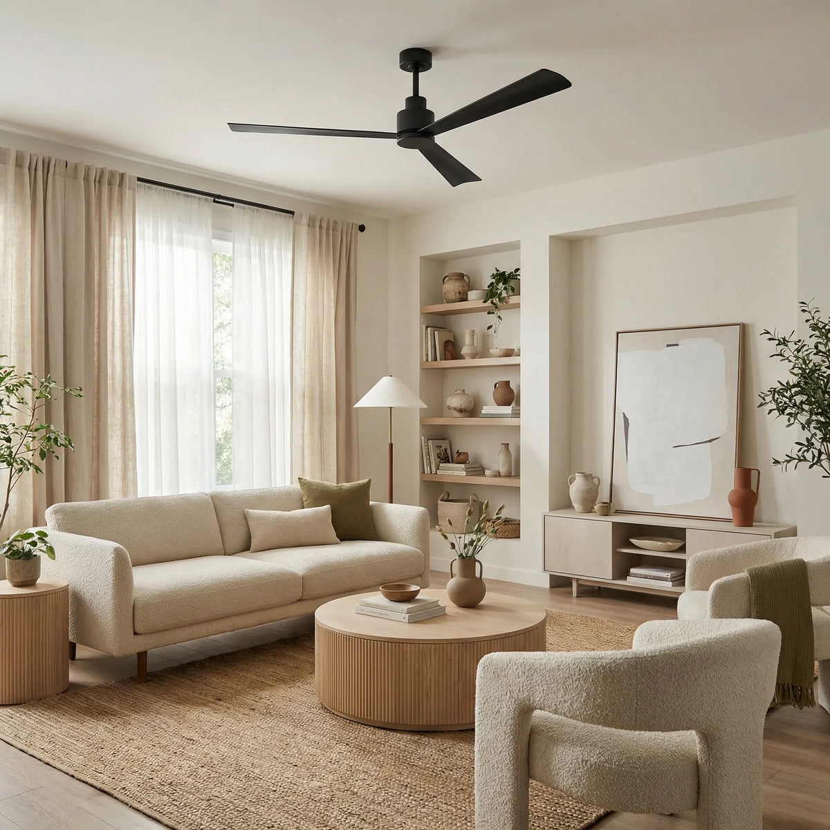 Black Ceiling Fans