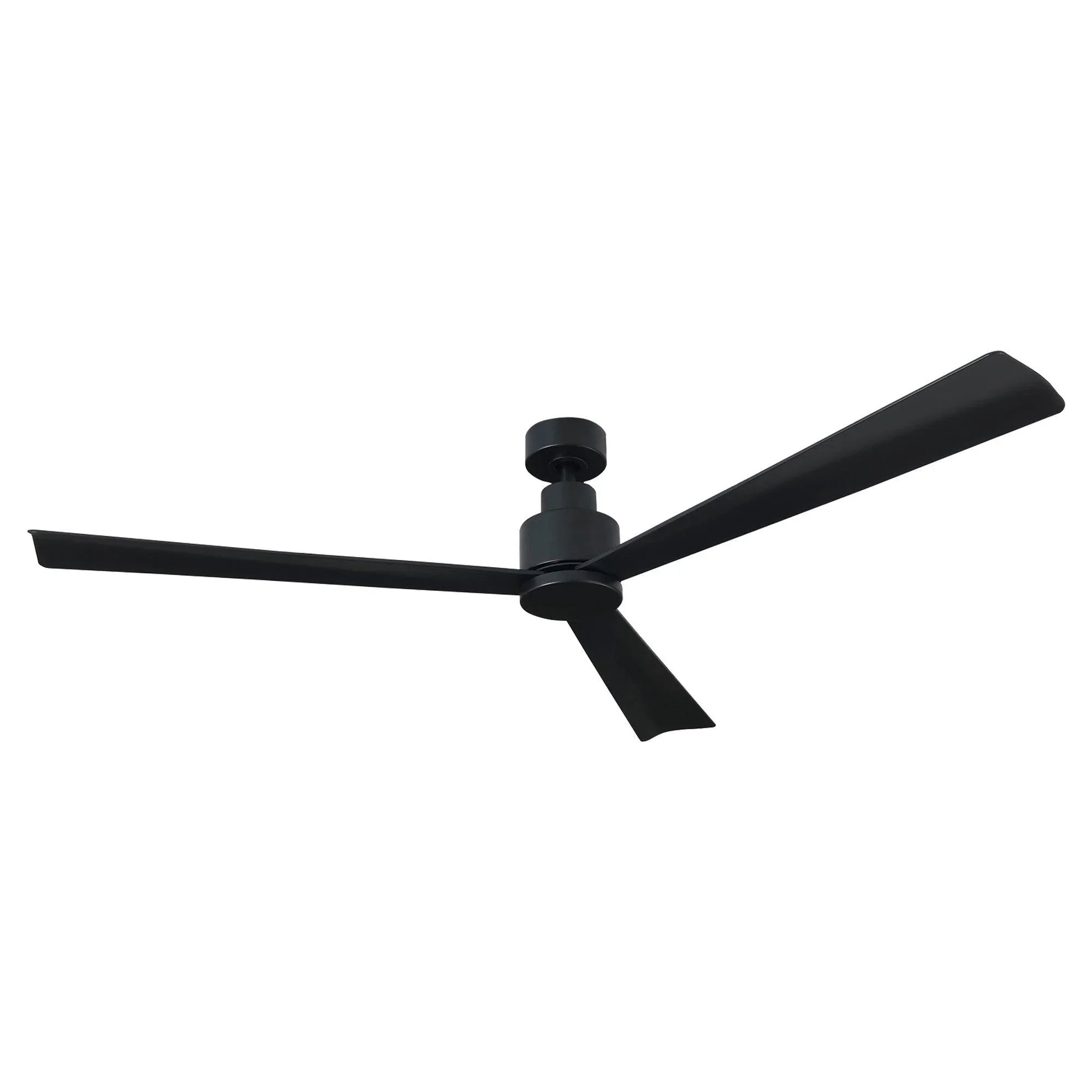 52" Zelda Industrial DC Motor Downrod Mount Reversible Ceiling Fan with Remote Control