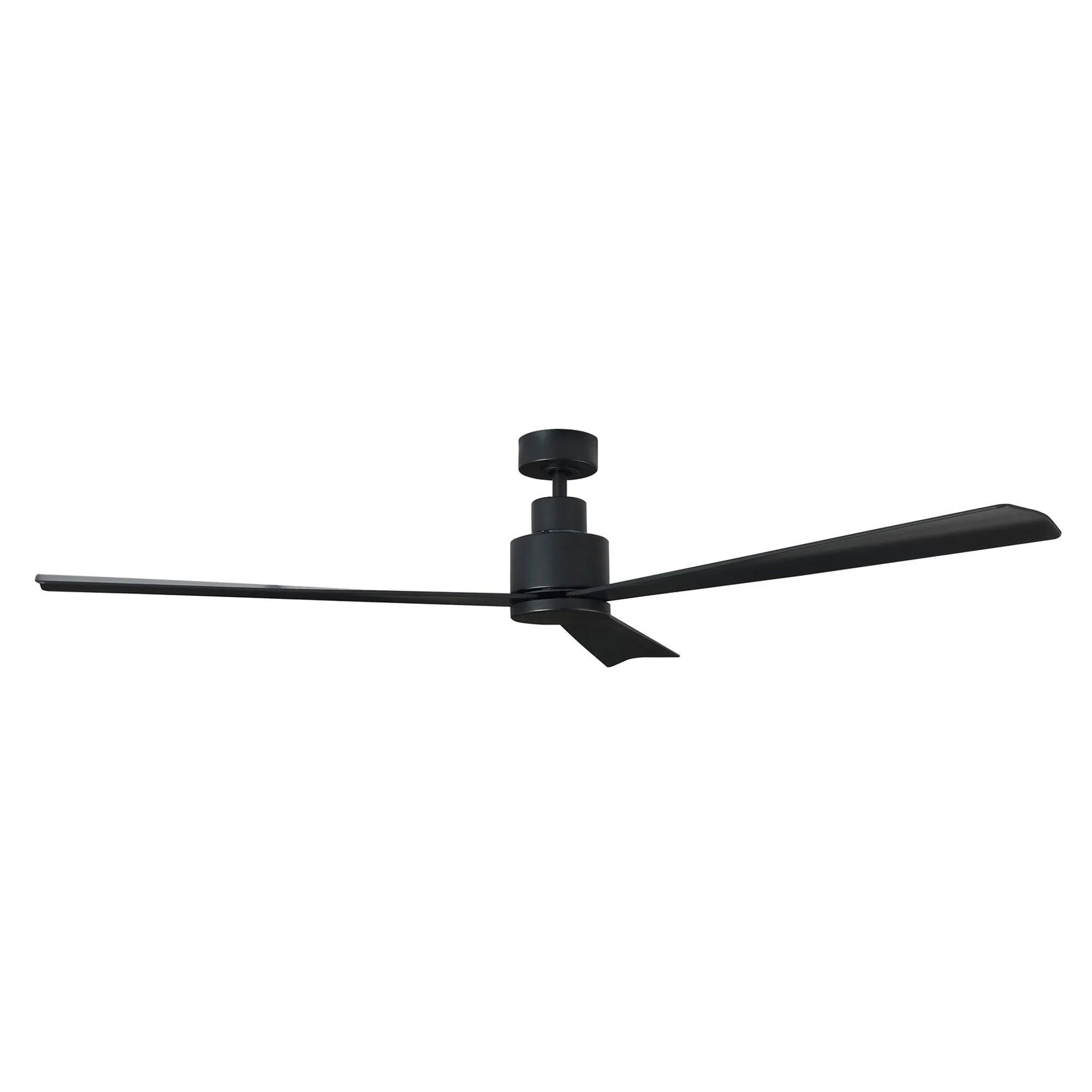 52" Zelda Industrial DC Motor Downrod Mount Reversible Ceiling Fan with Remote Control