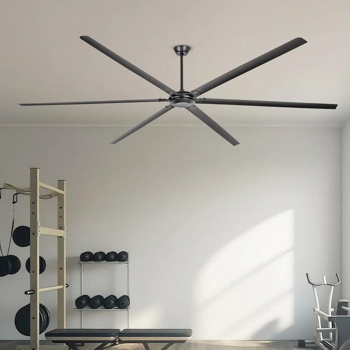 120 Inch HVLS Fan Jupiter Industrial Aluminum Extra Large Ceiling Fan with Remote Control