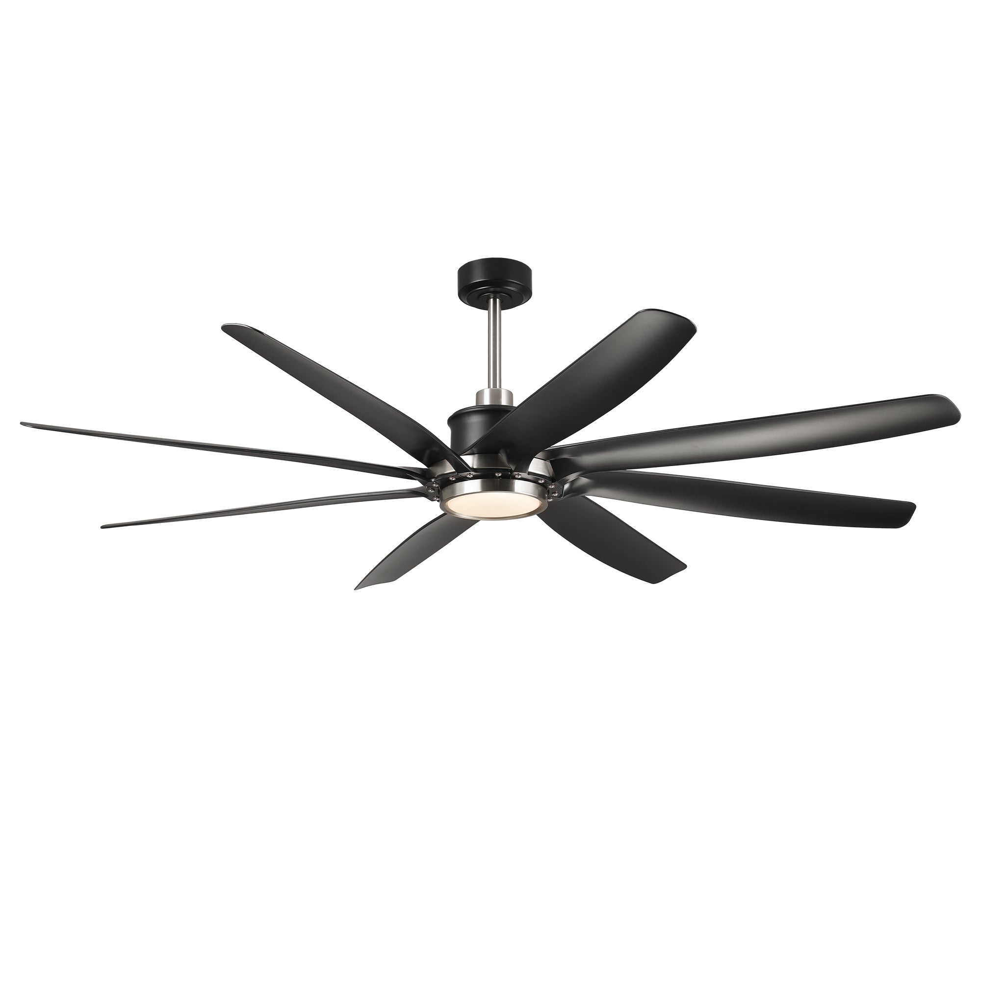 72" Alvis Modern LED Large Ceiling Fan with Remote Control