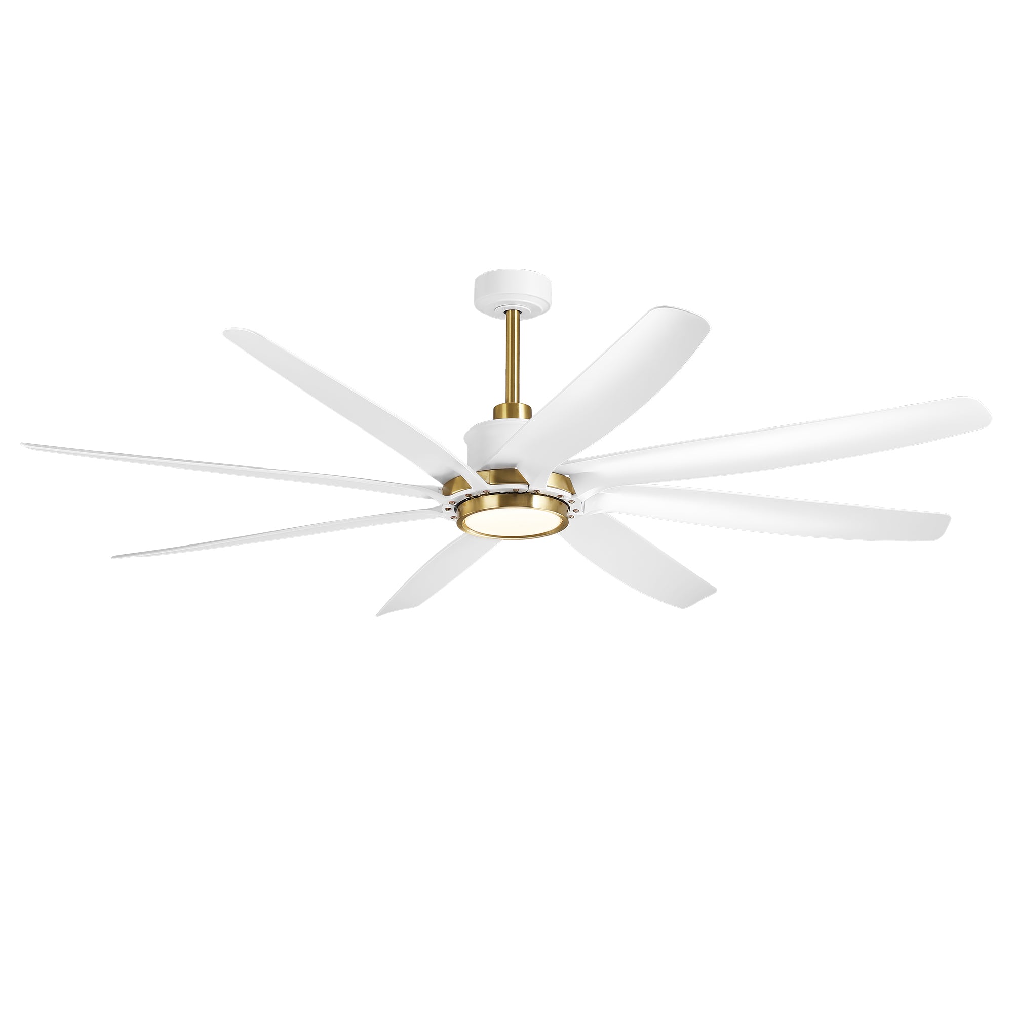 72" Alvis Modern LED Large Ceiling Fan with Remote Control