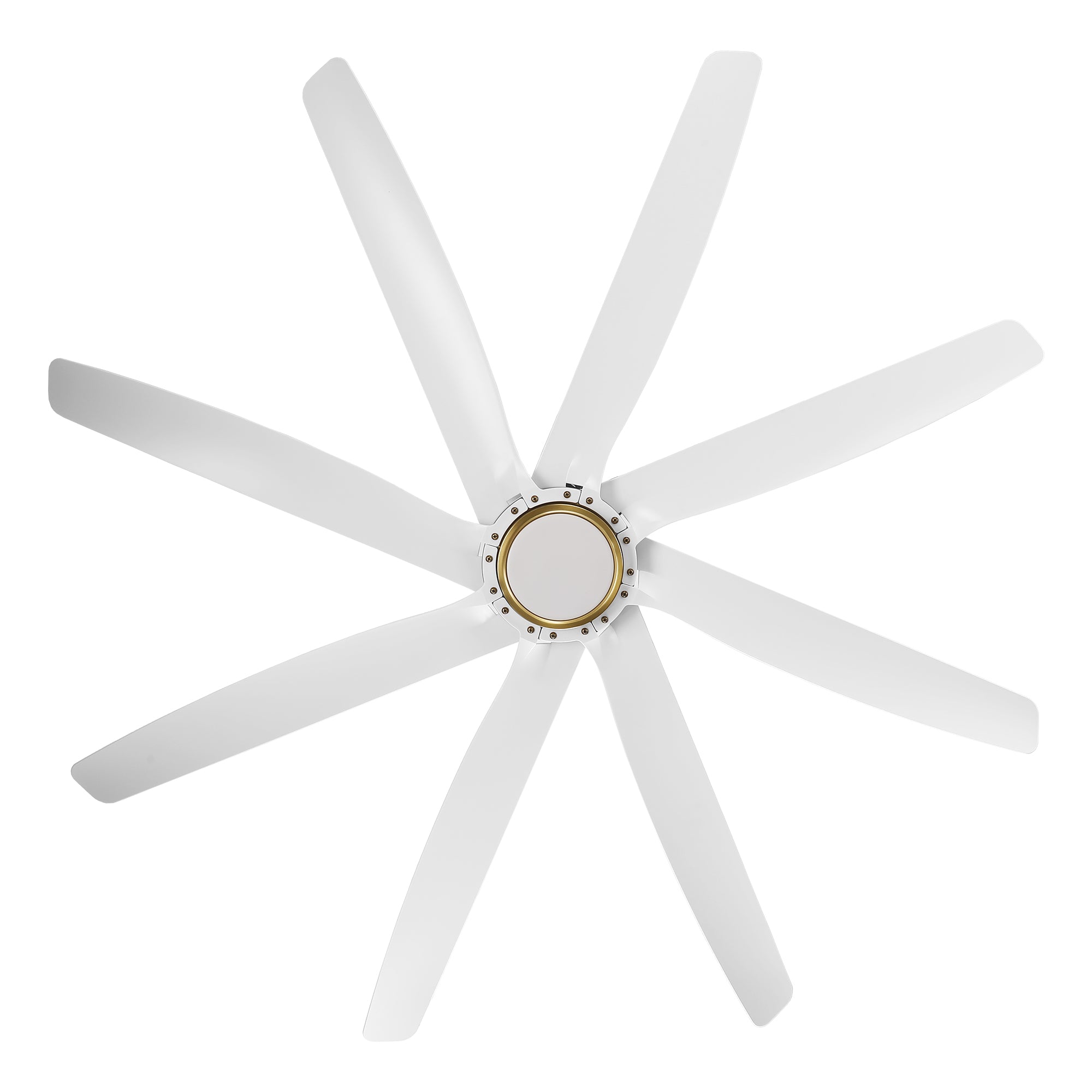 72" Alvis Modern LED Large Ceiling Fan with Remote Control