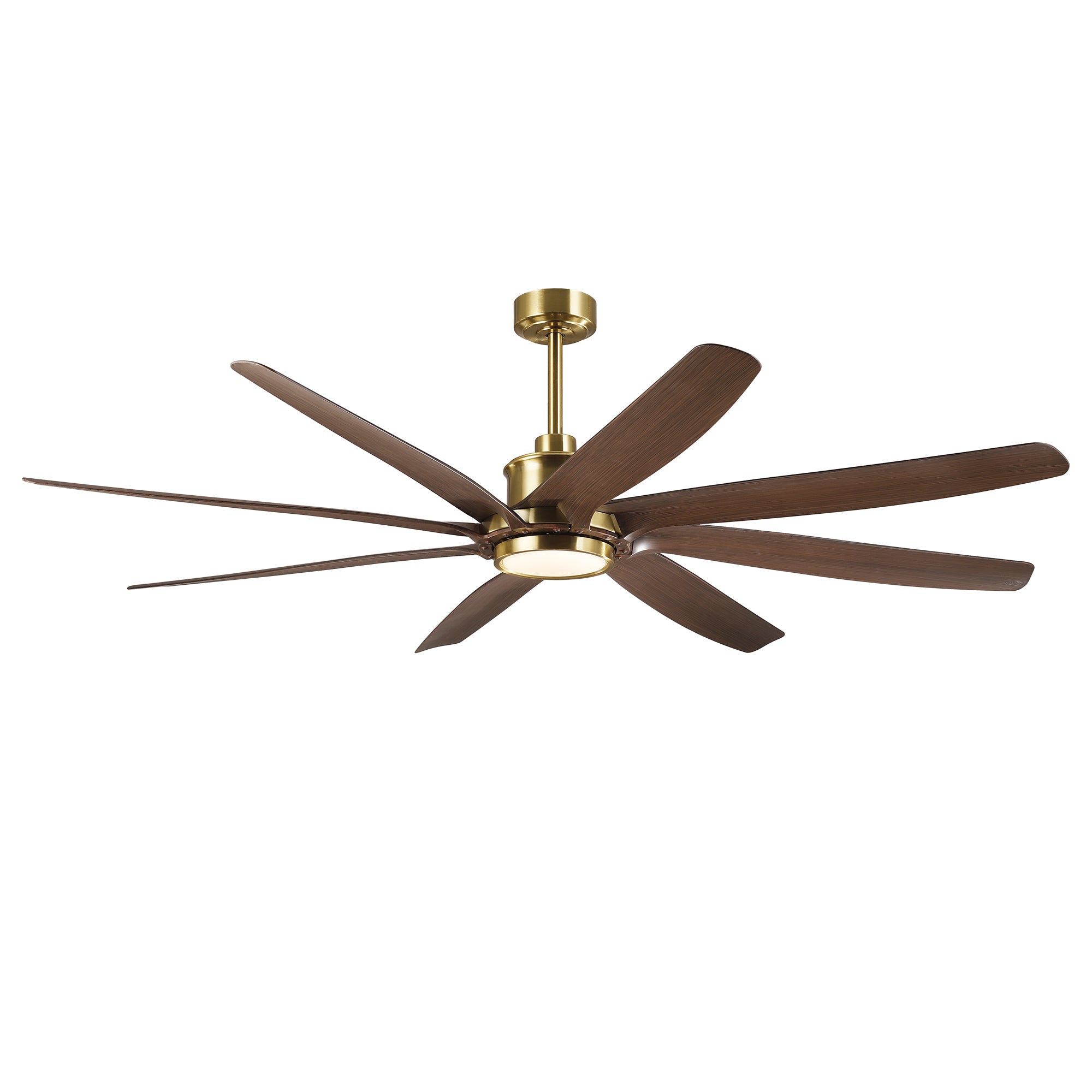 72" Alvis Modern LED Large Ceiling Fan with Remote Control