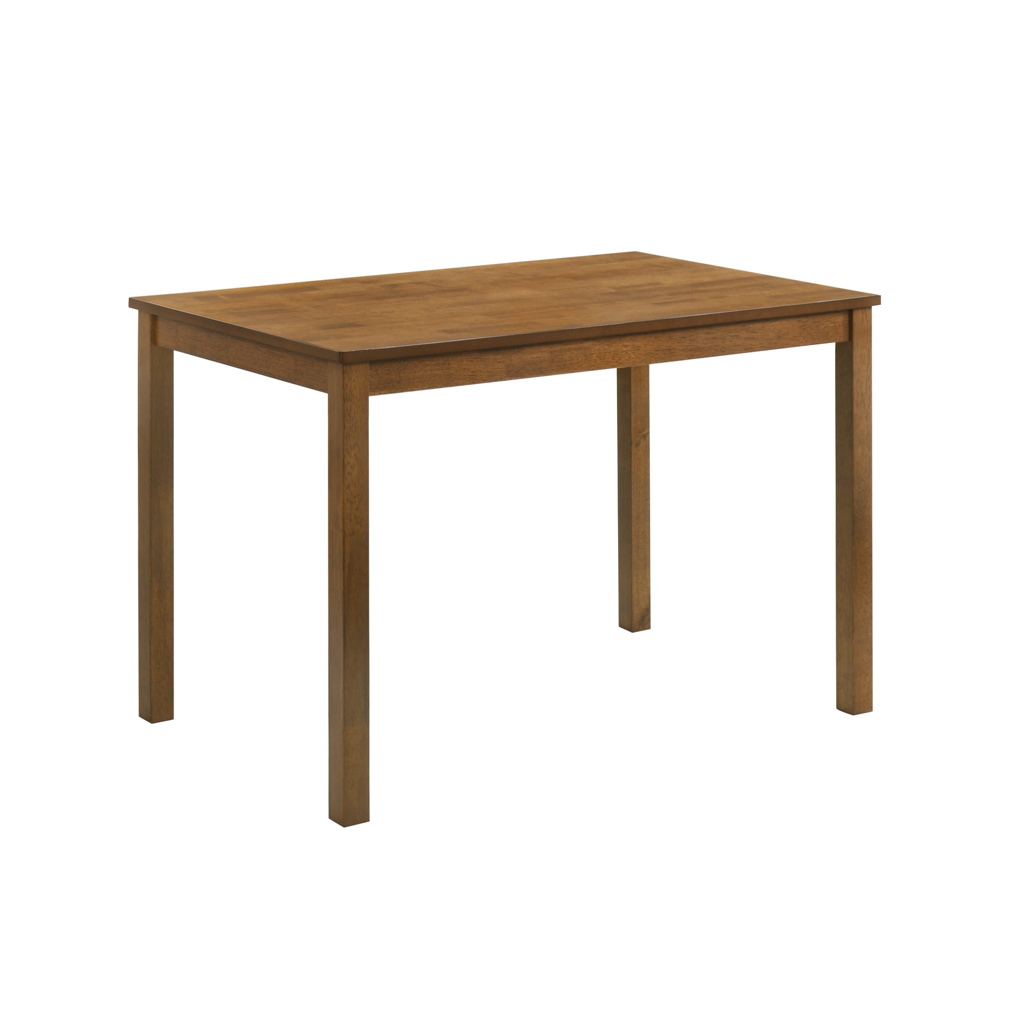 Worland 43 Inch Espresso 5-Piece Rectangle Dining Table with 4 Side Chairs