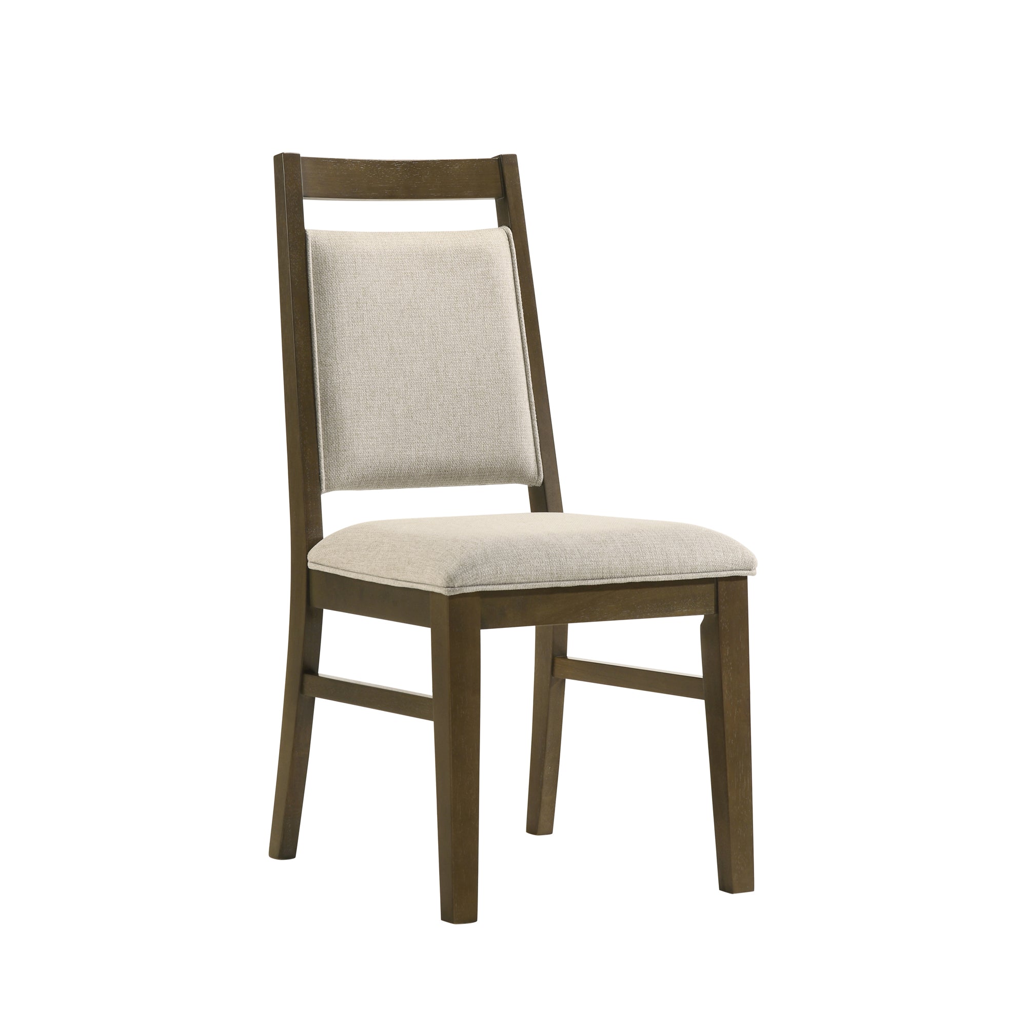 Coppet 71" Dark Walnut Rectangle Dining Table with Side Chairs