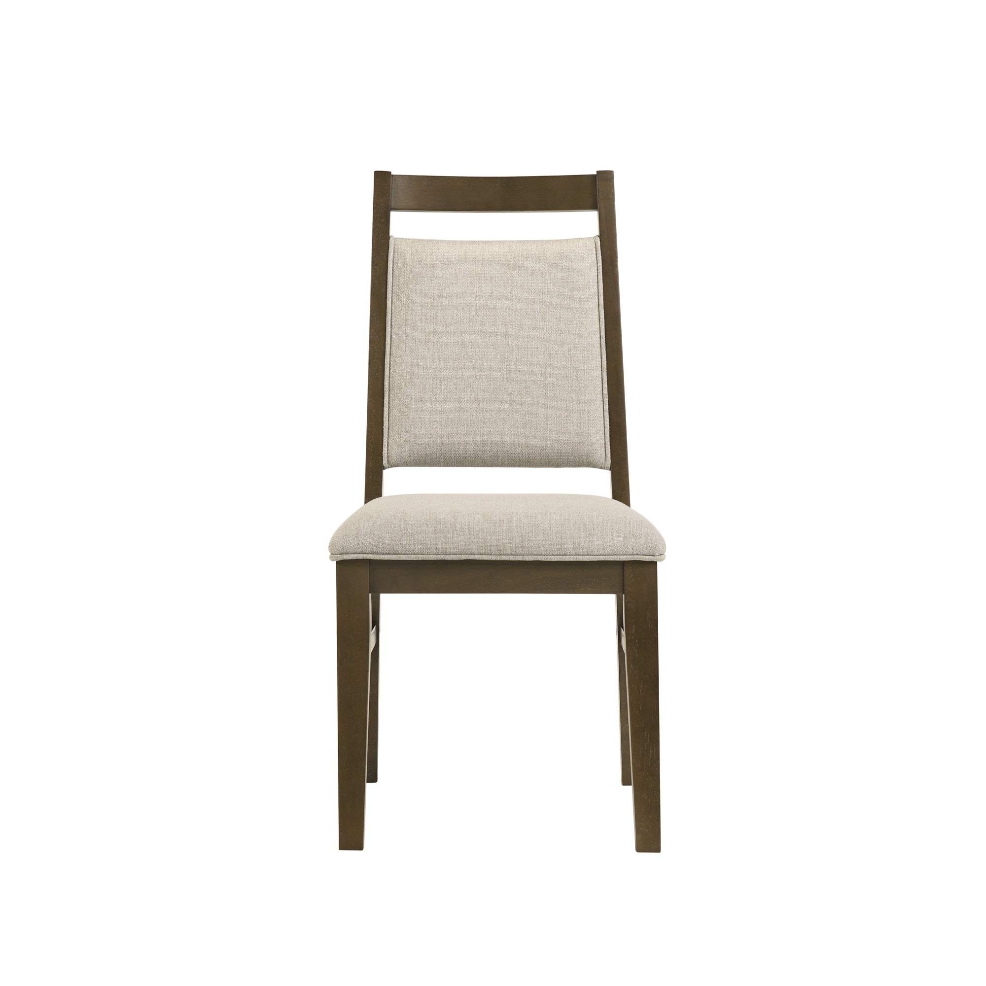 Coppet 71" Dark Walnut Rectangle Dining Table with Side Chairs
