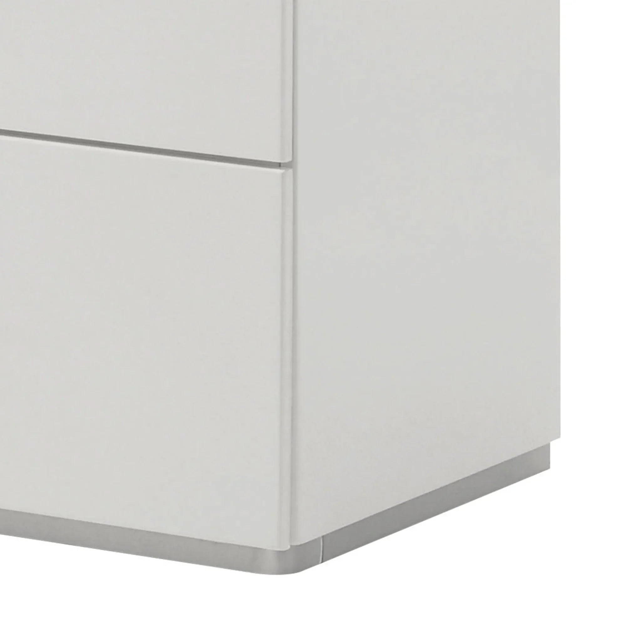 Stoholm 61.5" Modern White 6-Drawer Dresser