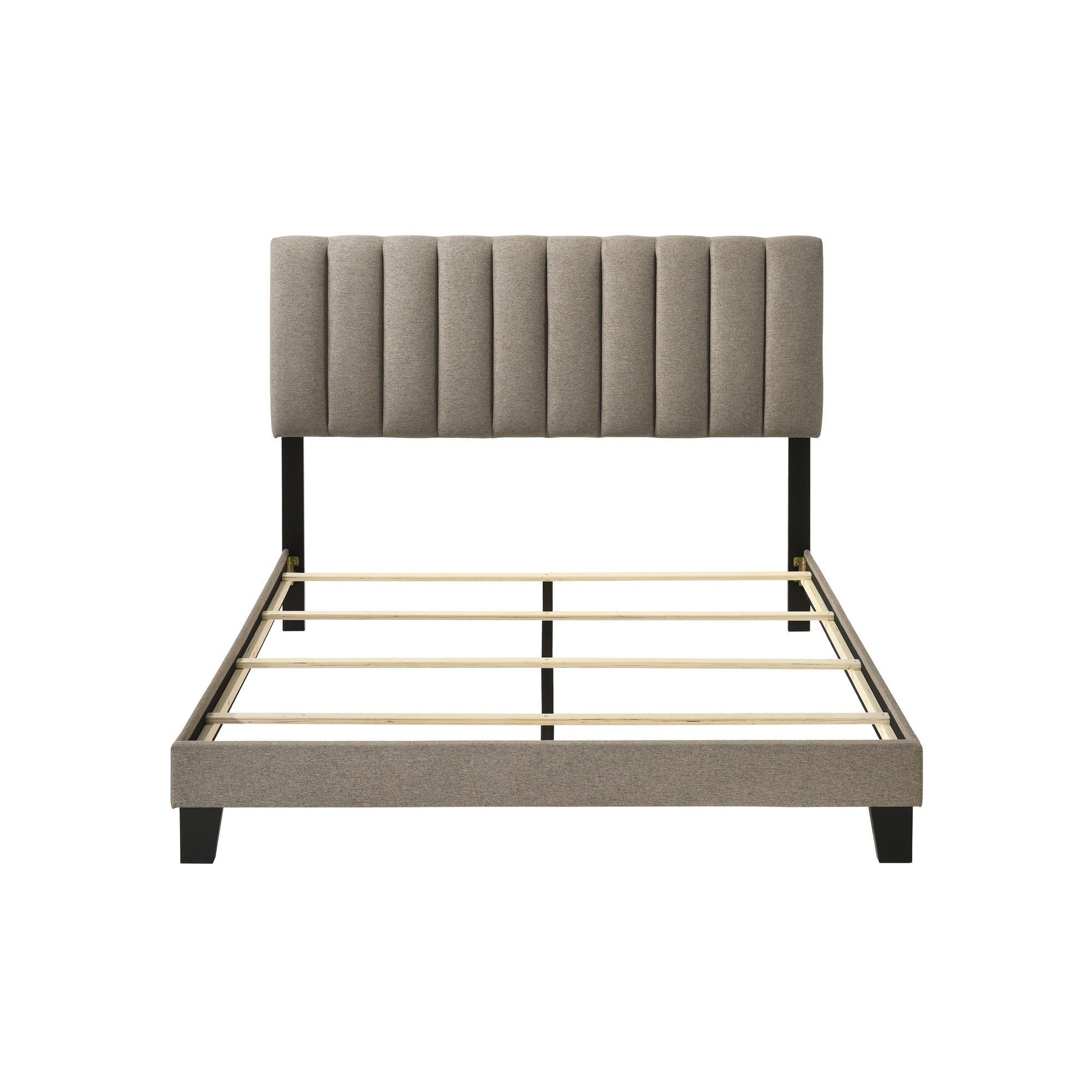 Altimari E.King & Queen Channeled Headboard Frame Platform Bed