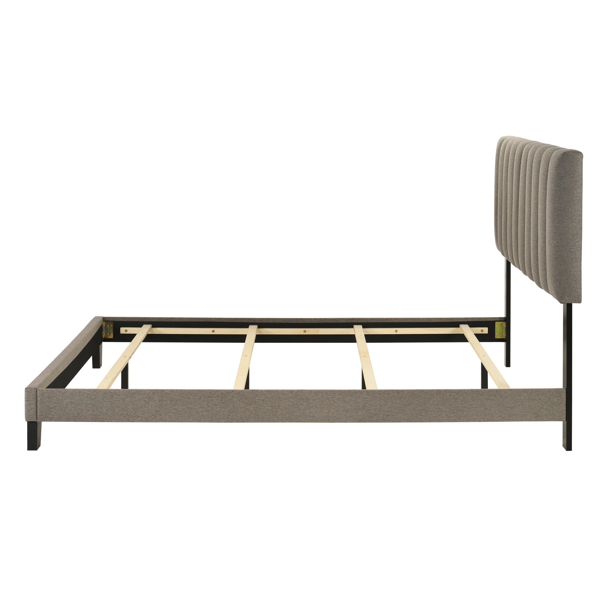 Altimari E.King & Queen Channeled Headboard Frame Platform Bed