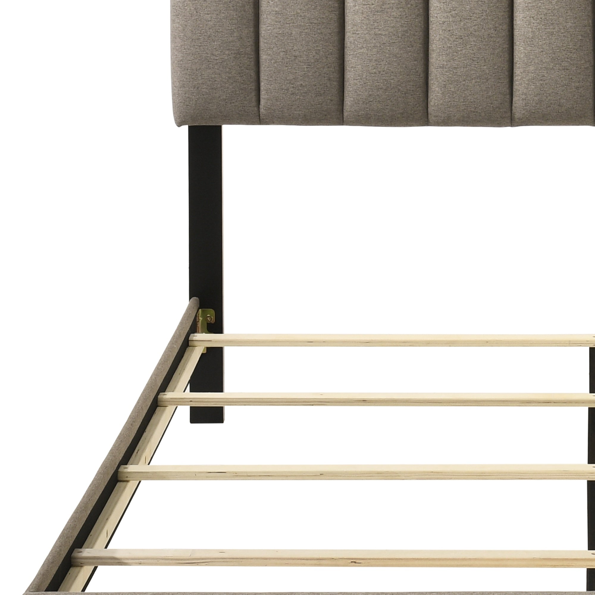 Altimari E.King & Queen Channeled Headboard Frame Platform Bed
