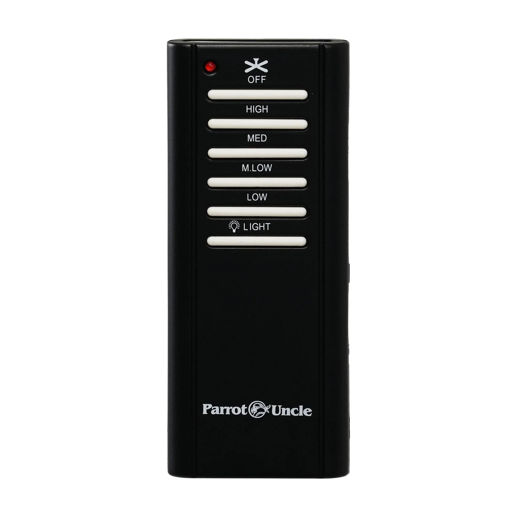 Parrot Uncle Ceiling Fan Remote and Receiver Kit with Wall Holder GA009