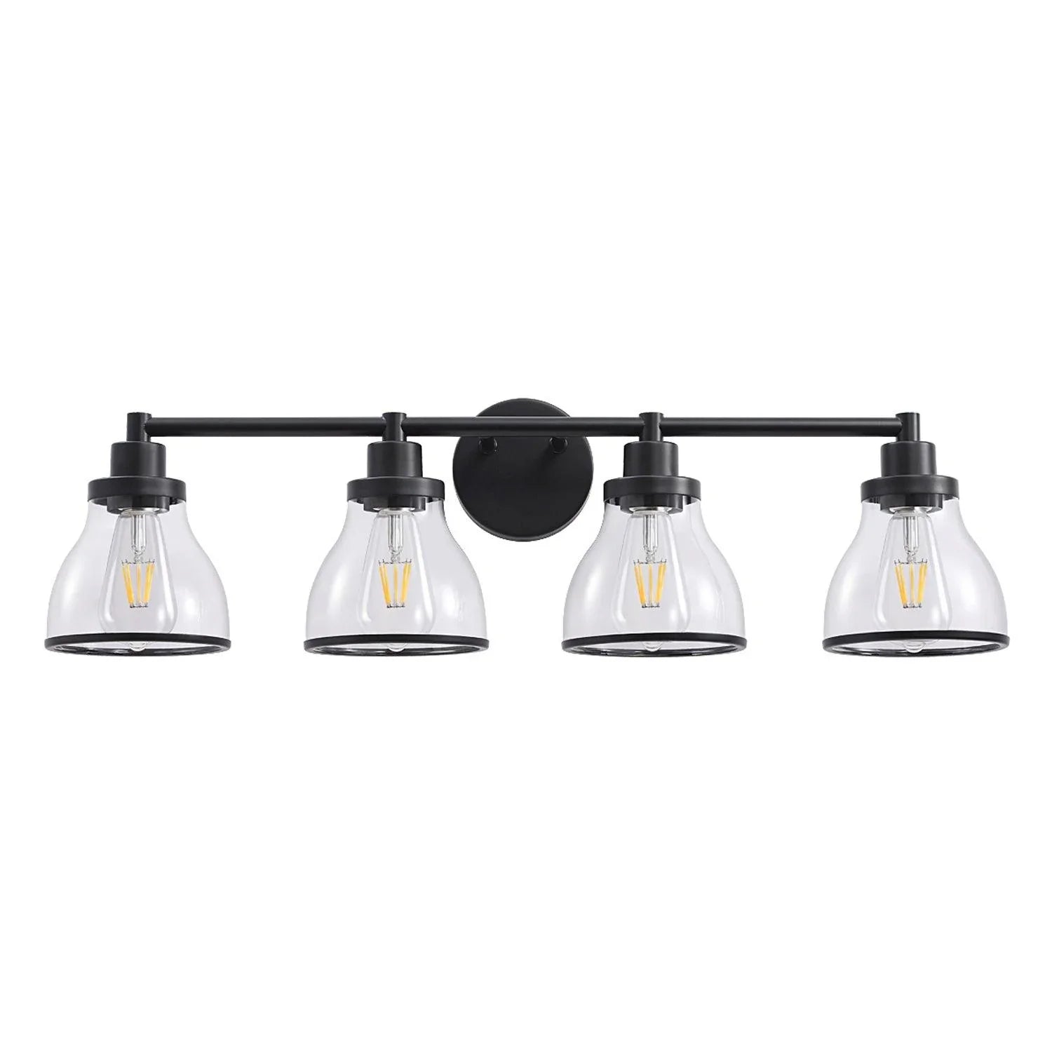 Hermosa Modern 4-Light Bathroom Vanity Light