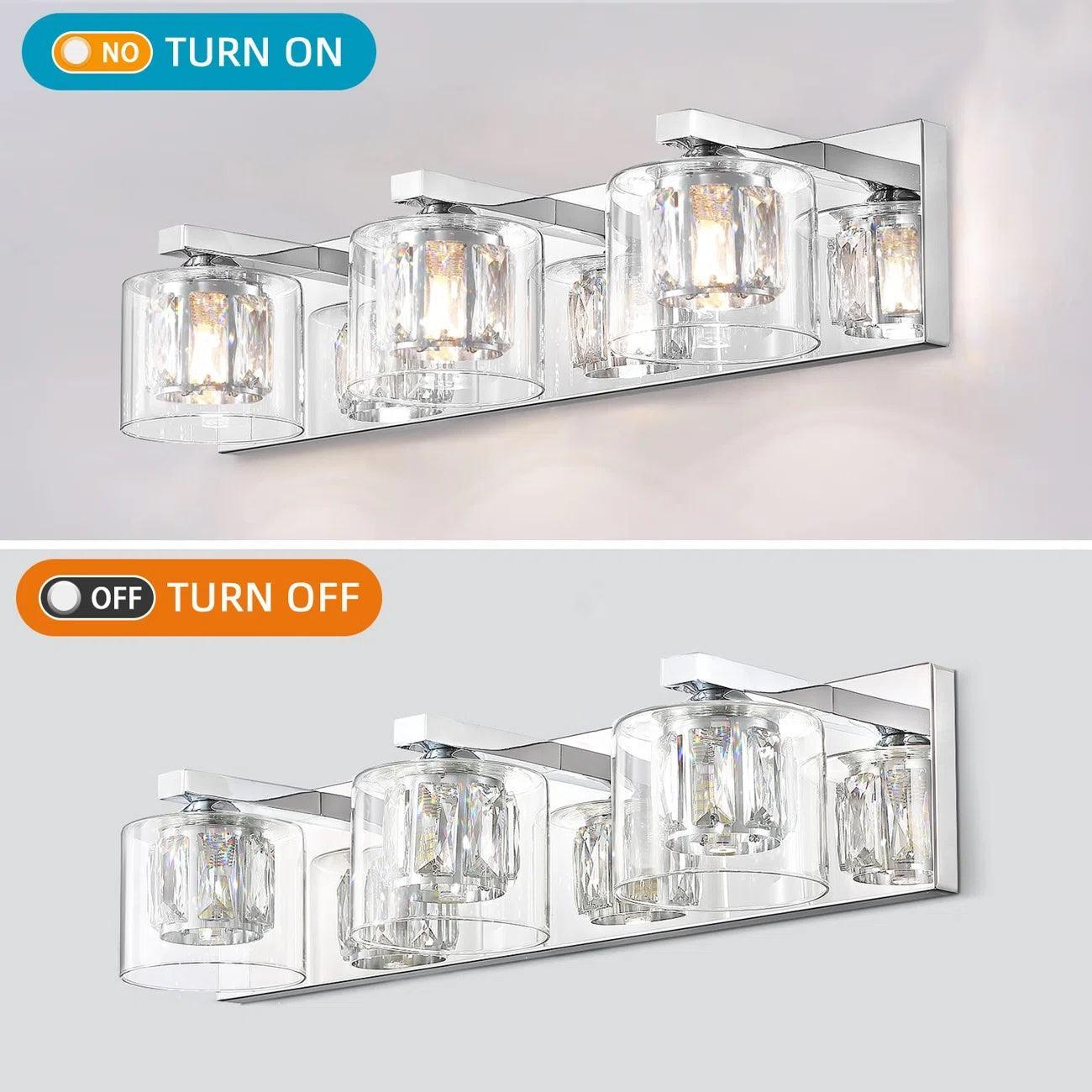 Kolt Modern 3-Light Bathroom Vanity Light