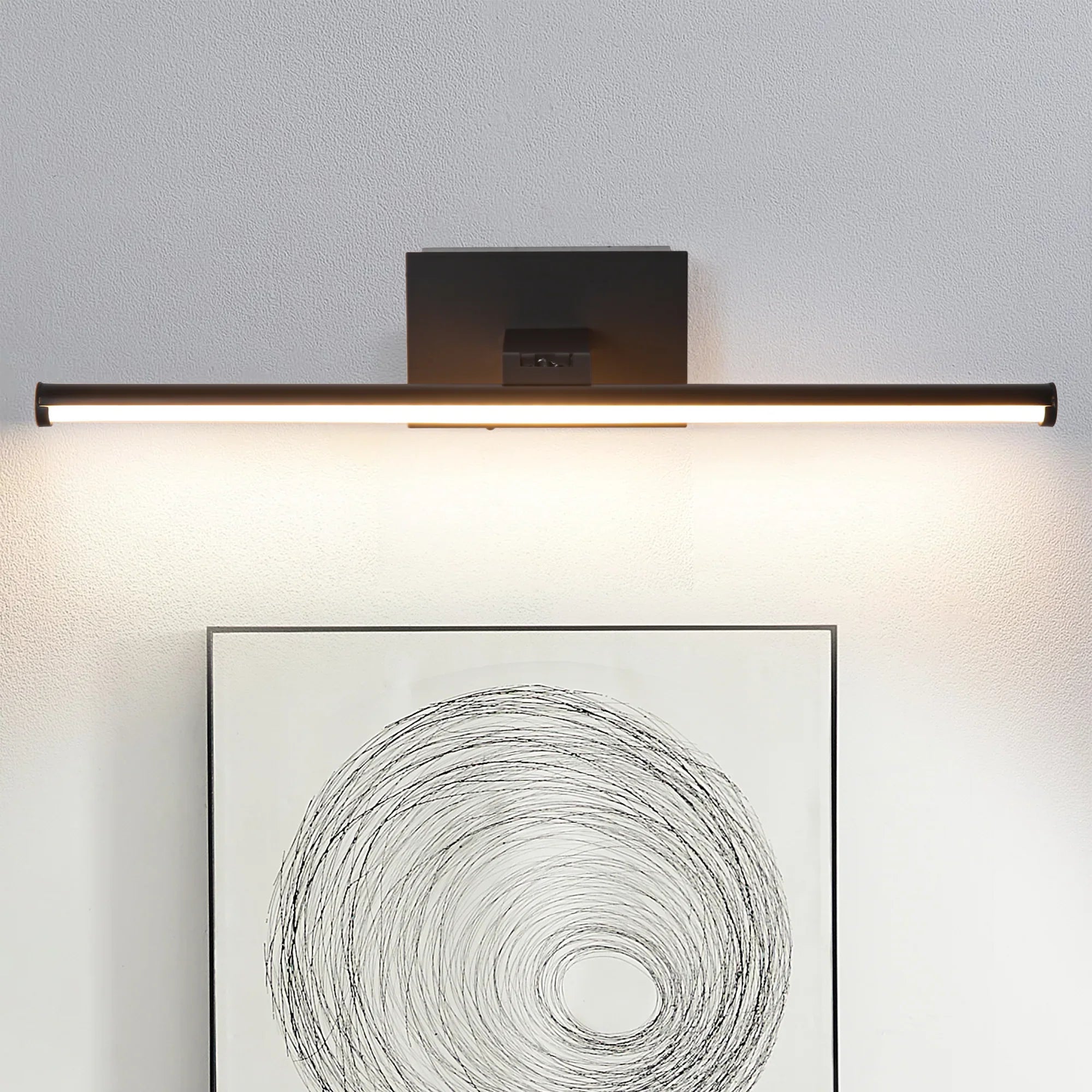 Battery-powered LED Mirror Vanity Light with Remote Control