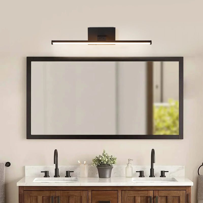 Battery-powered LED Mirror Vanity Light with Remote Control