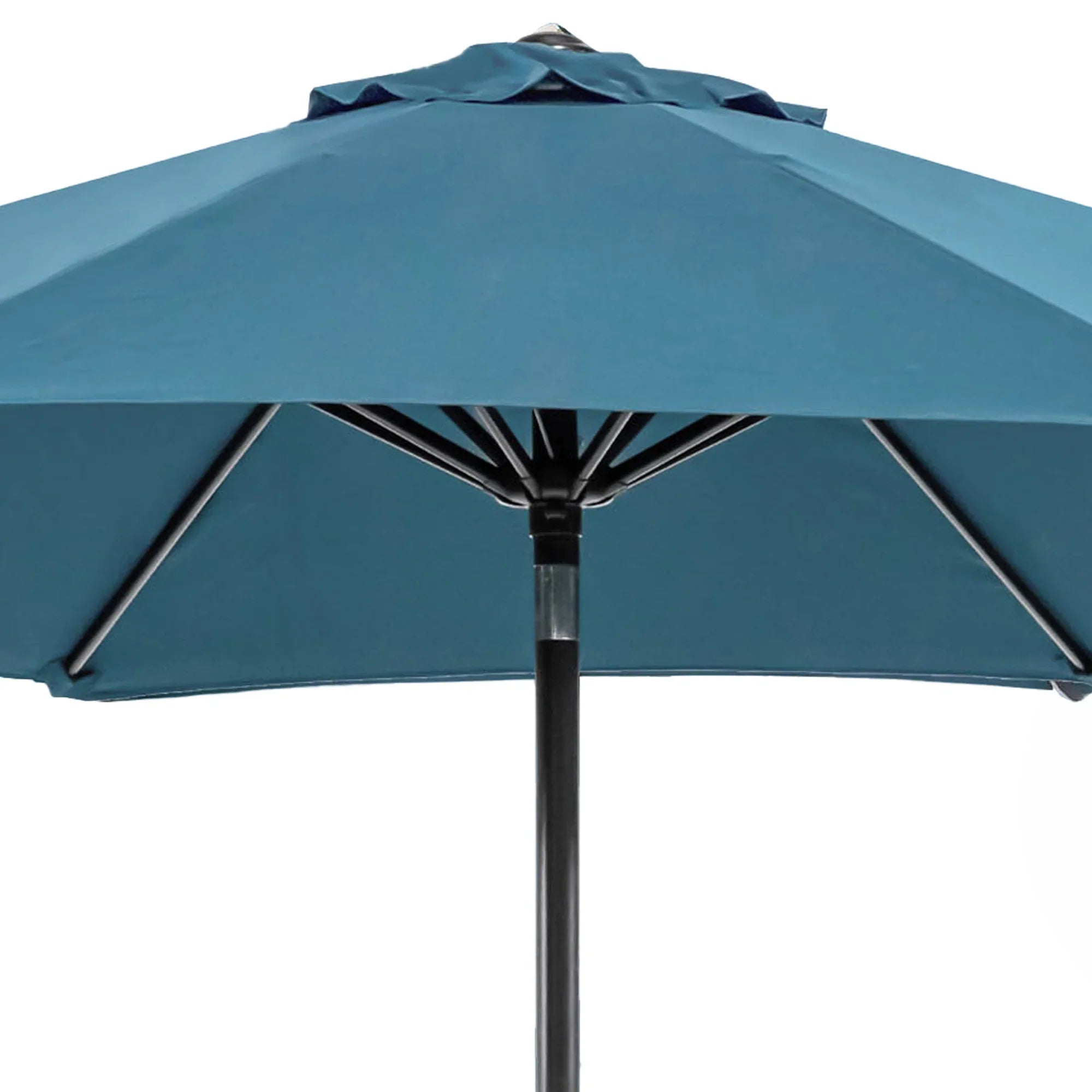 Soli 9' Outdoor Patio Umbrella with Auto Tilt and 21" Round Base