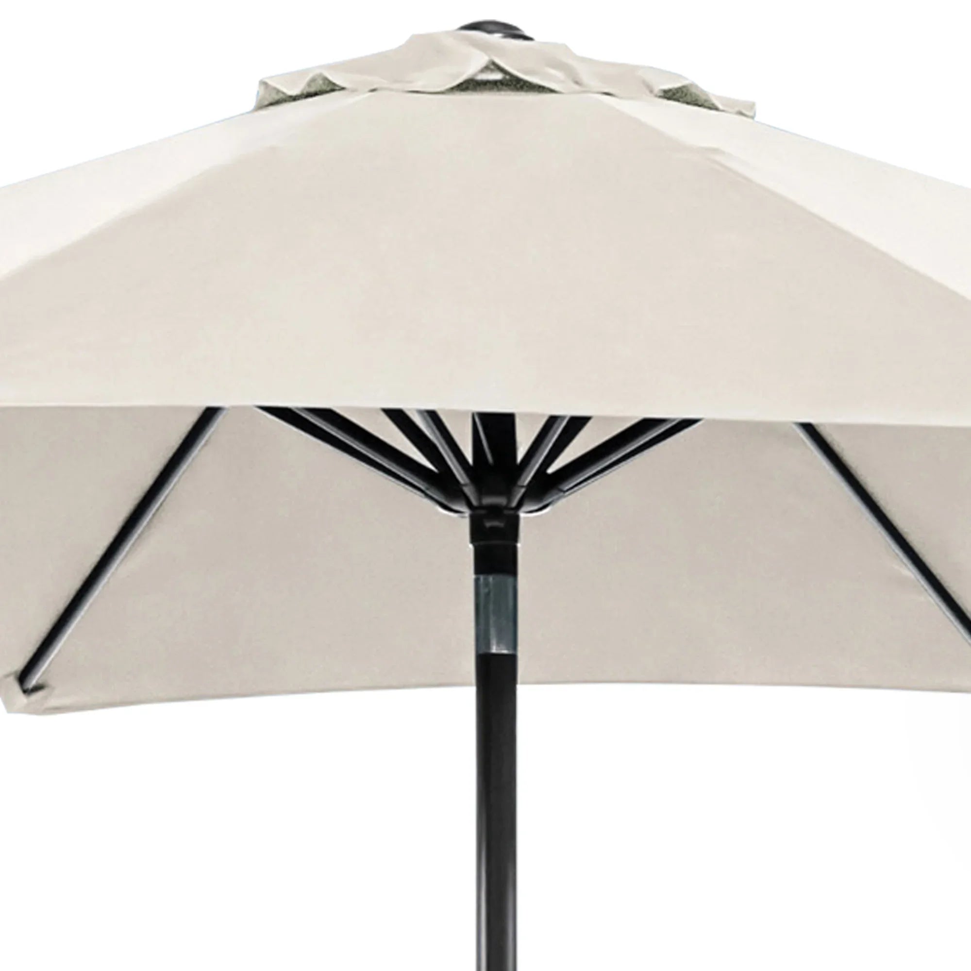 Soli 9' Outdoor Patio Umbrella with Auto Tilt and 21" Round Base