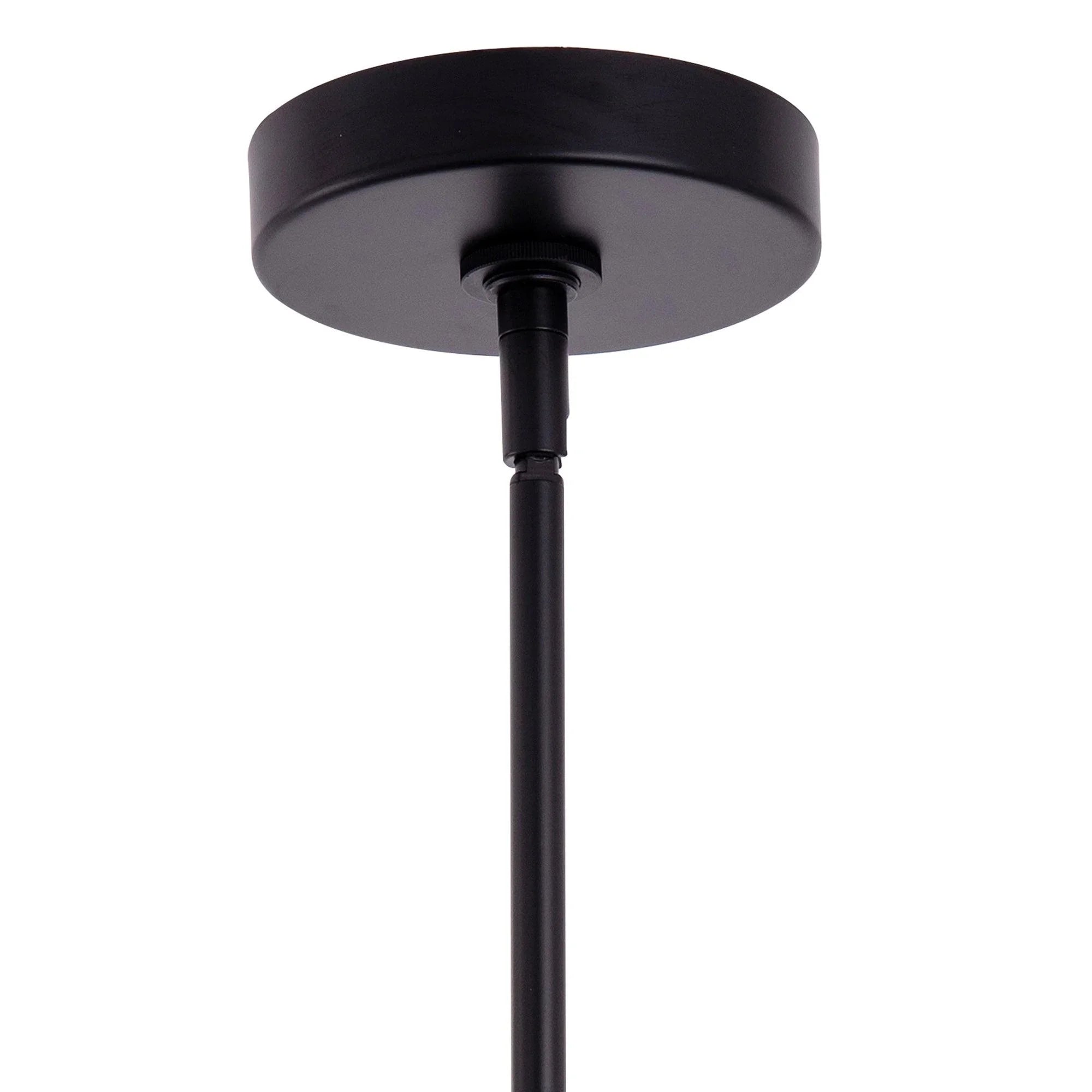 Modern 1-Light Metal Dimmable Island Pendant Light