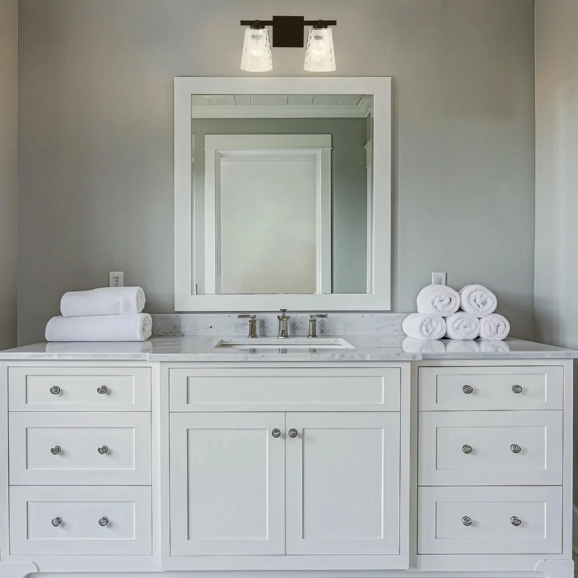 Radiance Modern 2-Light Dimmable Vanity Light