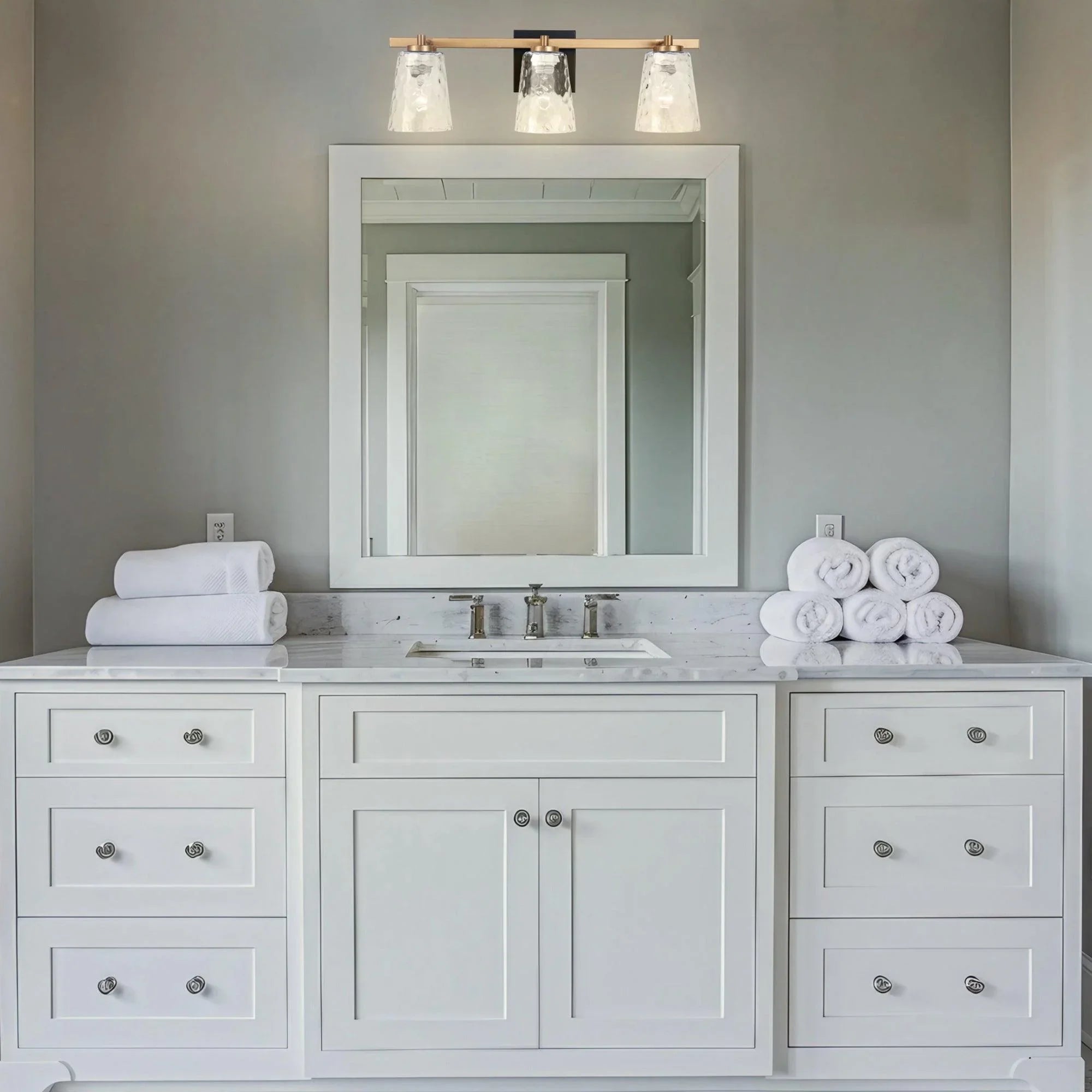 Radiance Modern 3-Light Dimmable Vanity Light