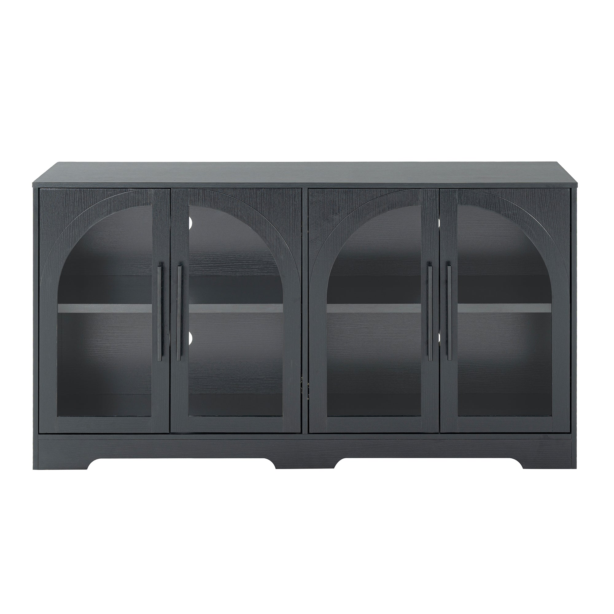 2-Piece Bookcases & Cabinets with Adjustable Shelves