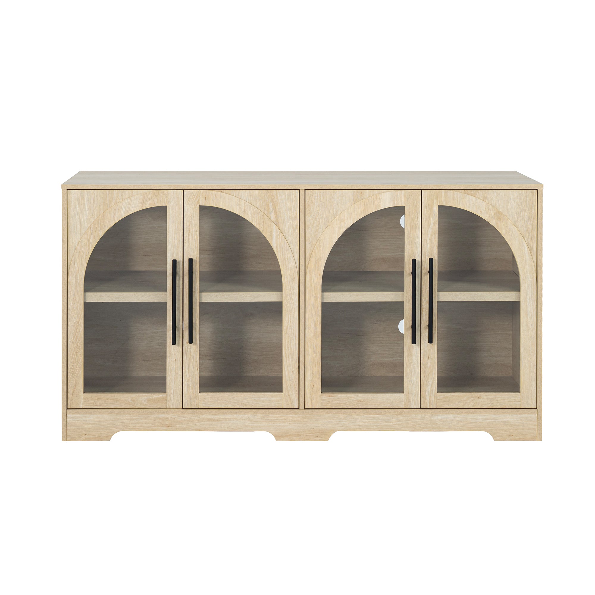 2-Piece Bookcases & Cabinets with Adjustable Shelves