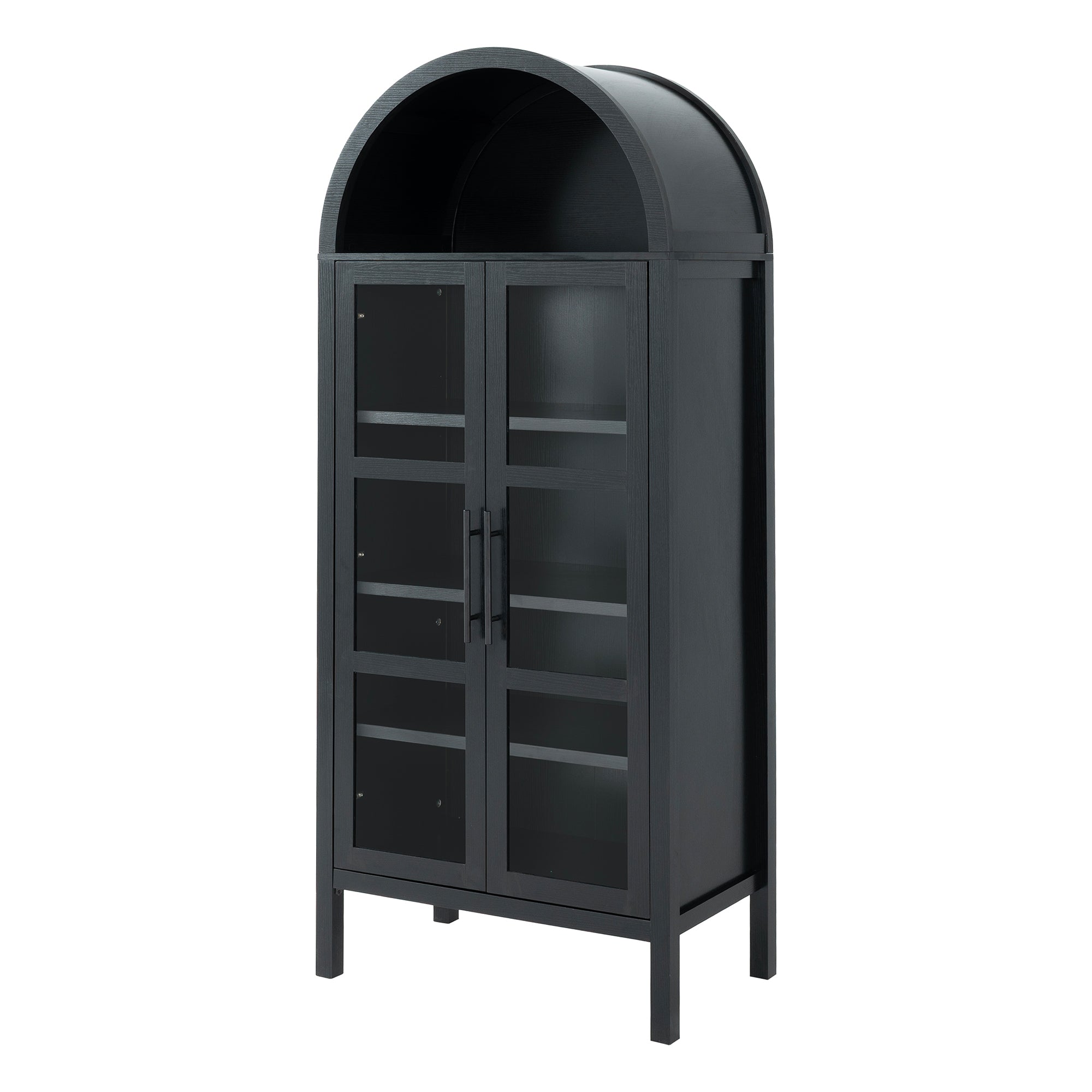 2-Piece Bookcases & Cabinets with Adjustable Shelves