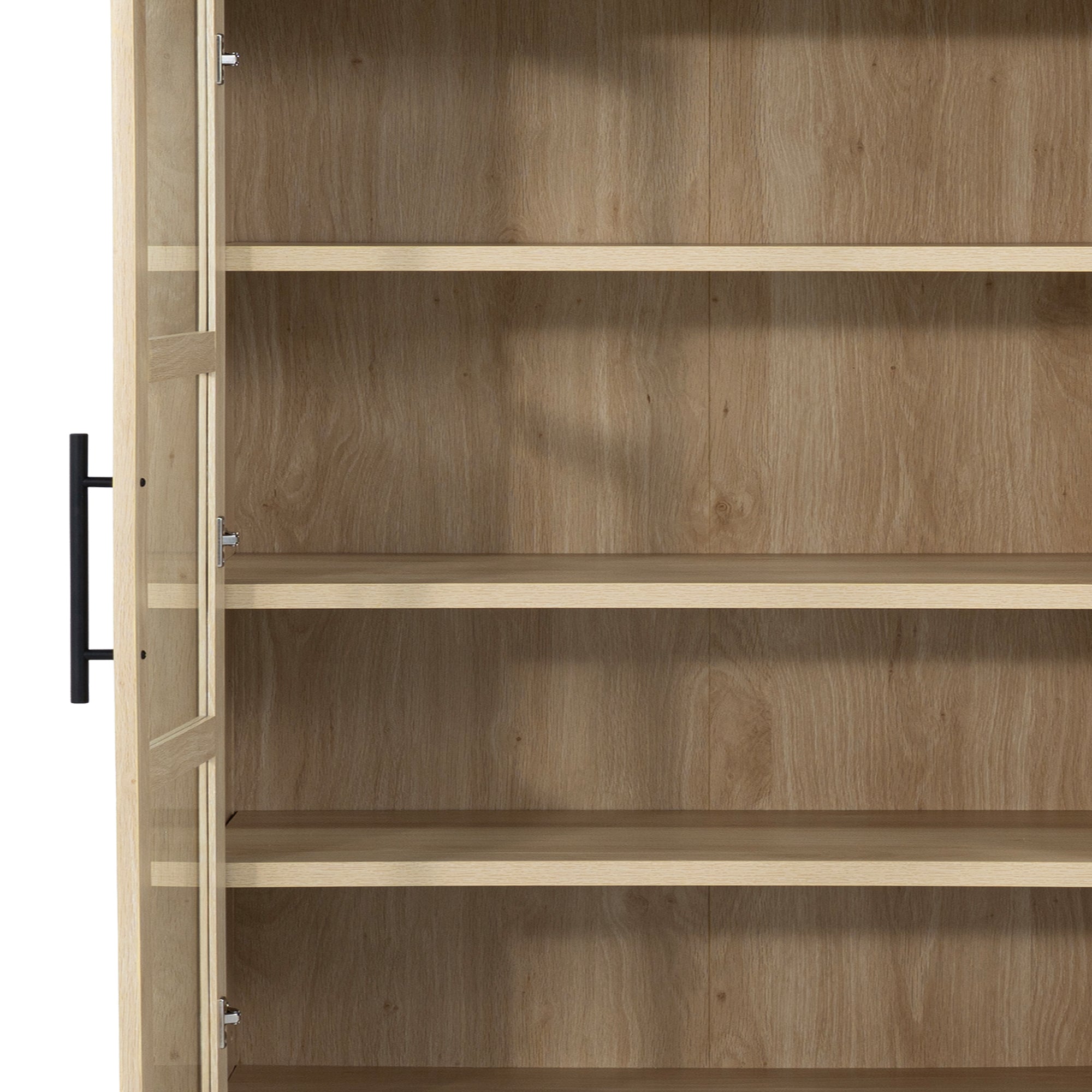 2-Piece Bookcases & Cabinets with Adjustable Shelves