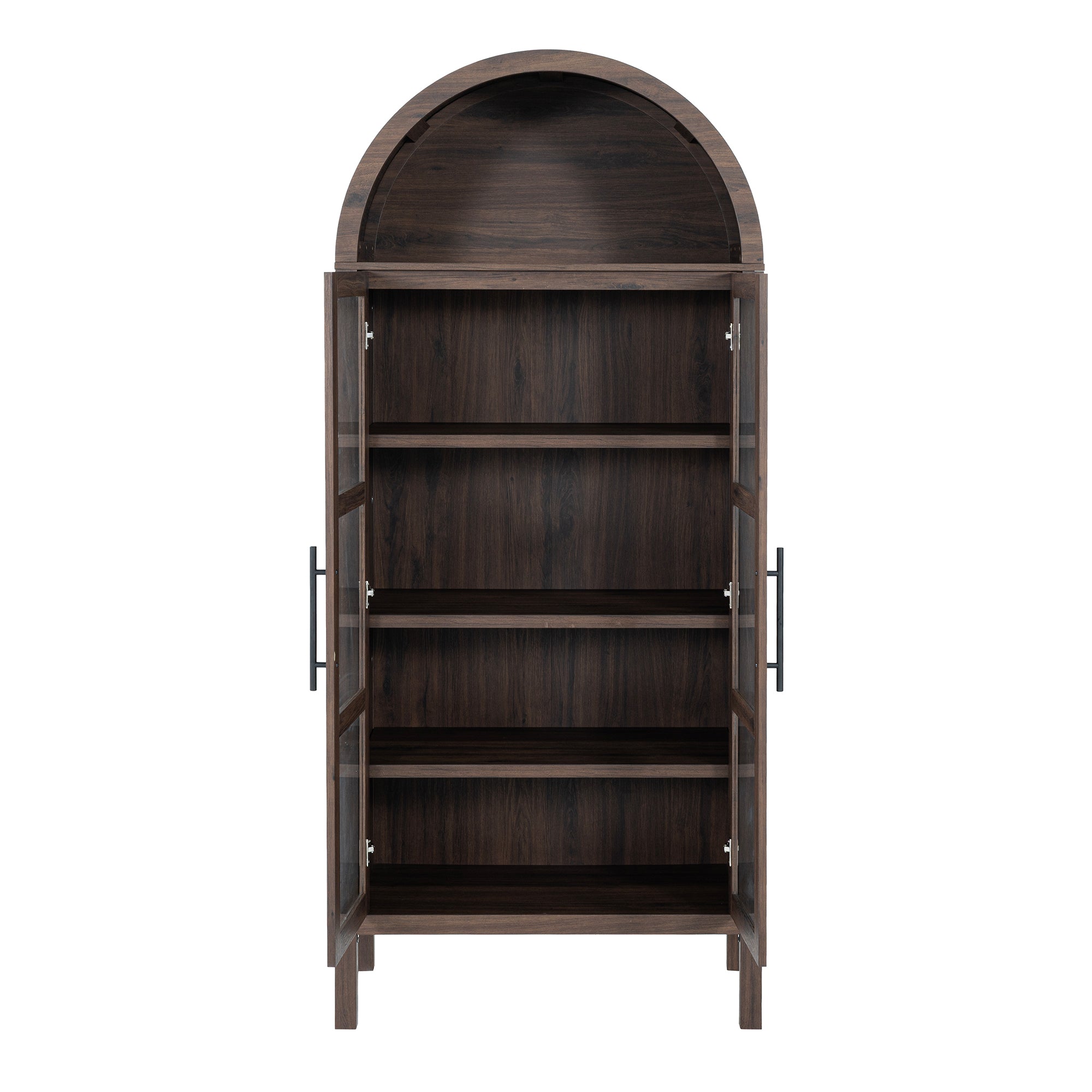 2-Piece Bookcases & Cabinets with Adjustable Shelves