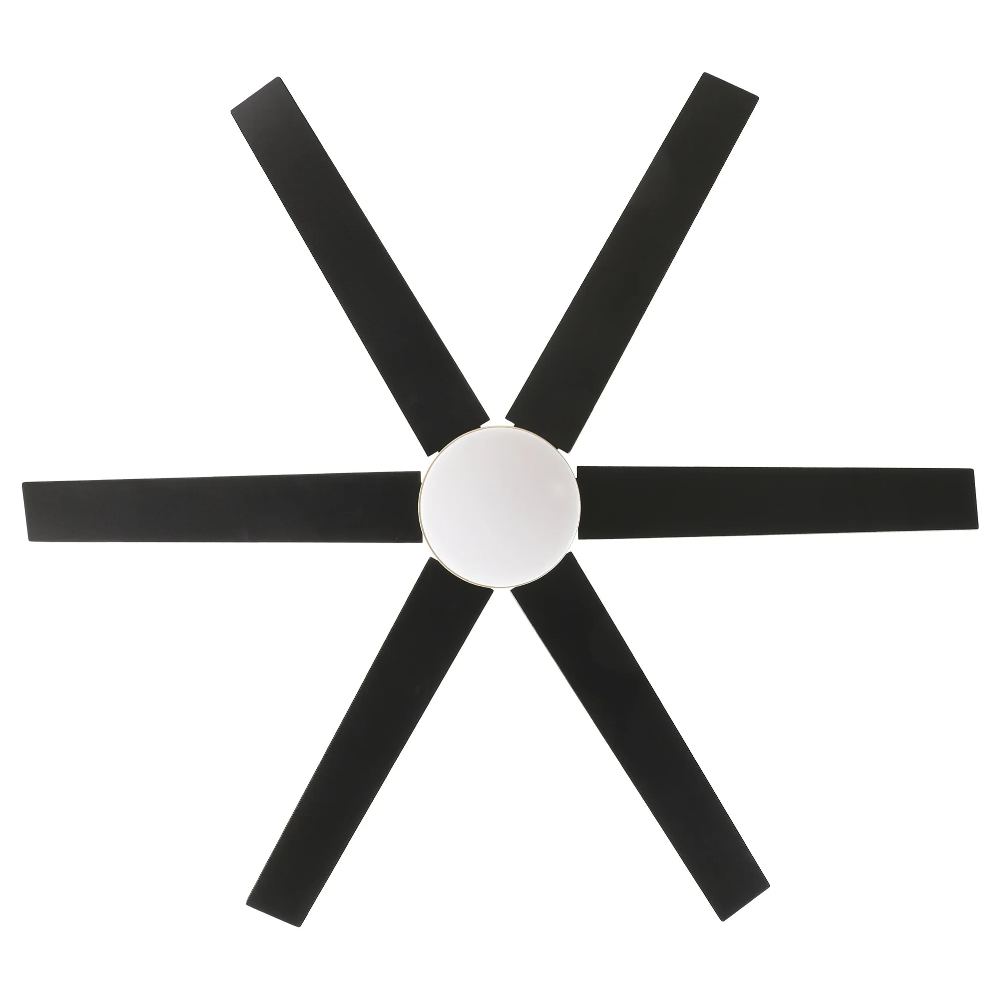 60" Volga DC Motor 6 Blades Modern Downrod Mount Ceiling Fan with Remote Control