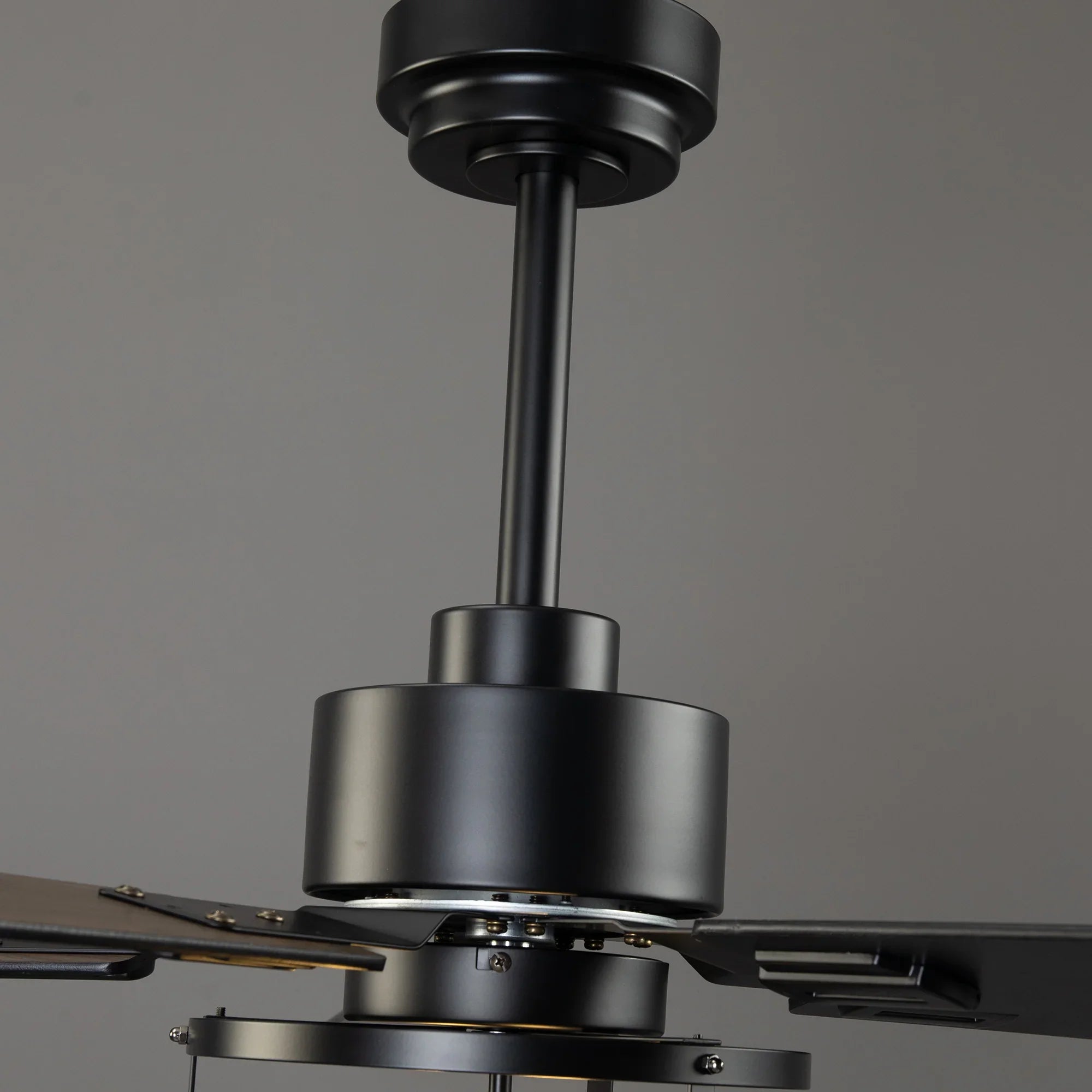 Vaczon 52 Inch 60 Inch Industrial Downrod Ceiling Fan with Light and APP & Remote Control