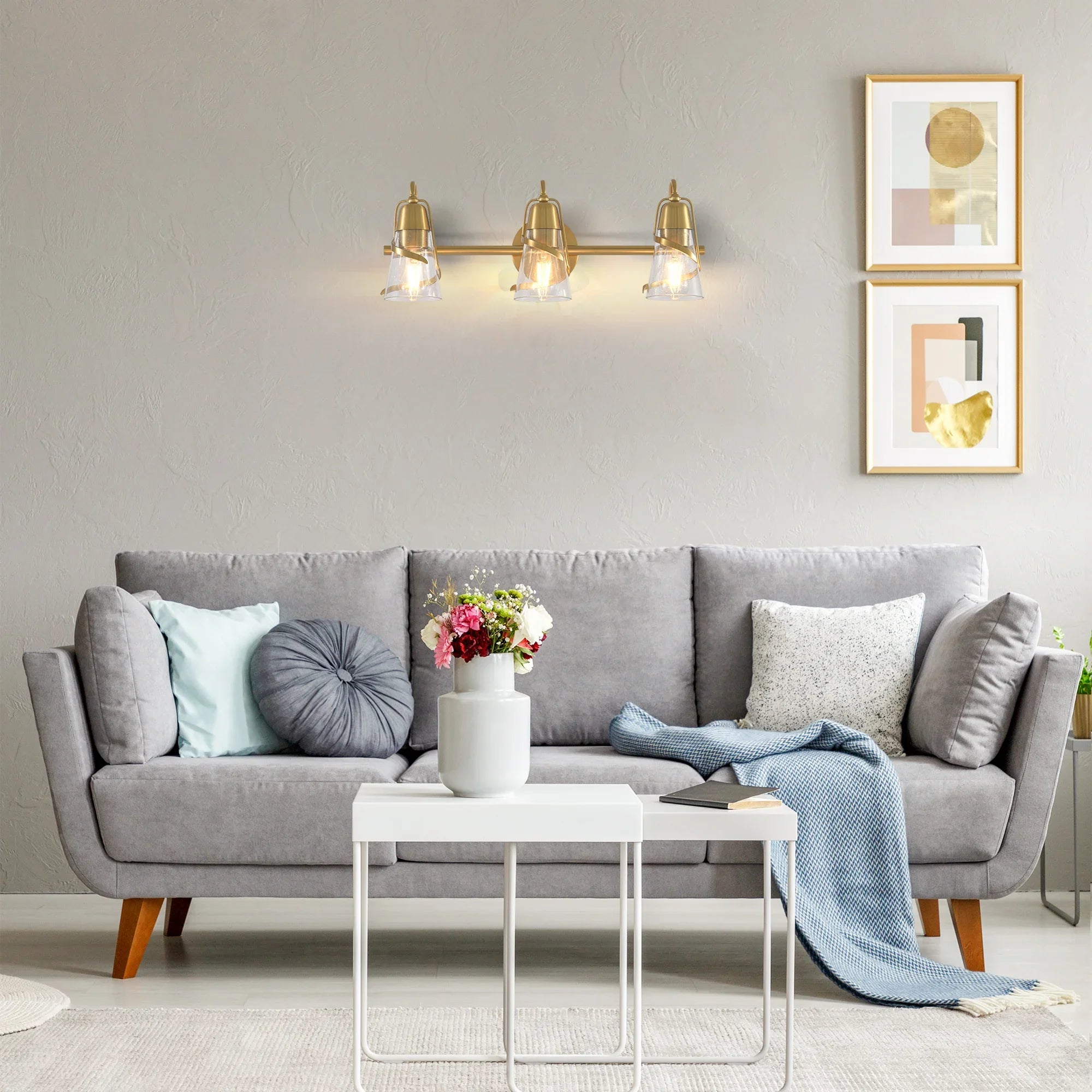 24 Inch Payne 3-Light Mirror Vanity Light