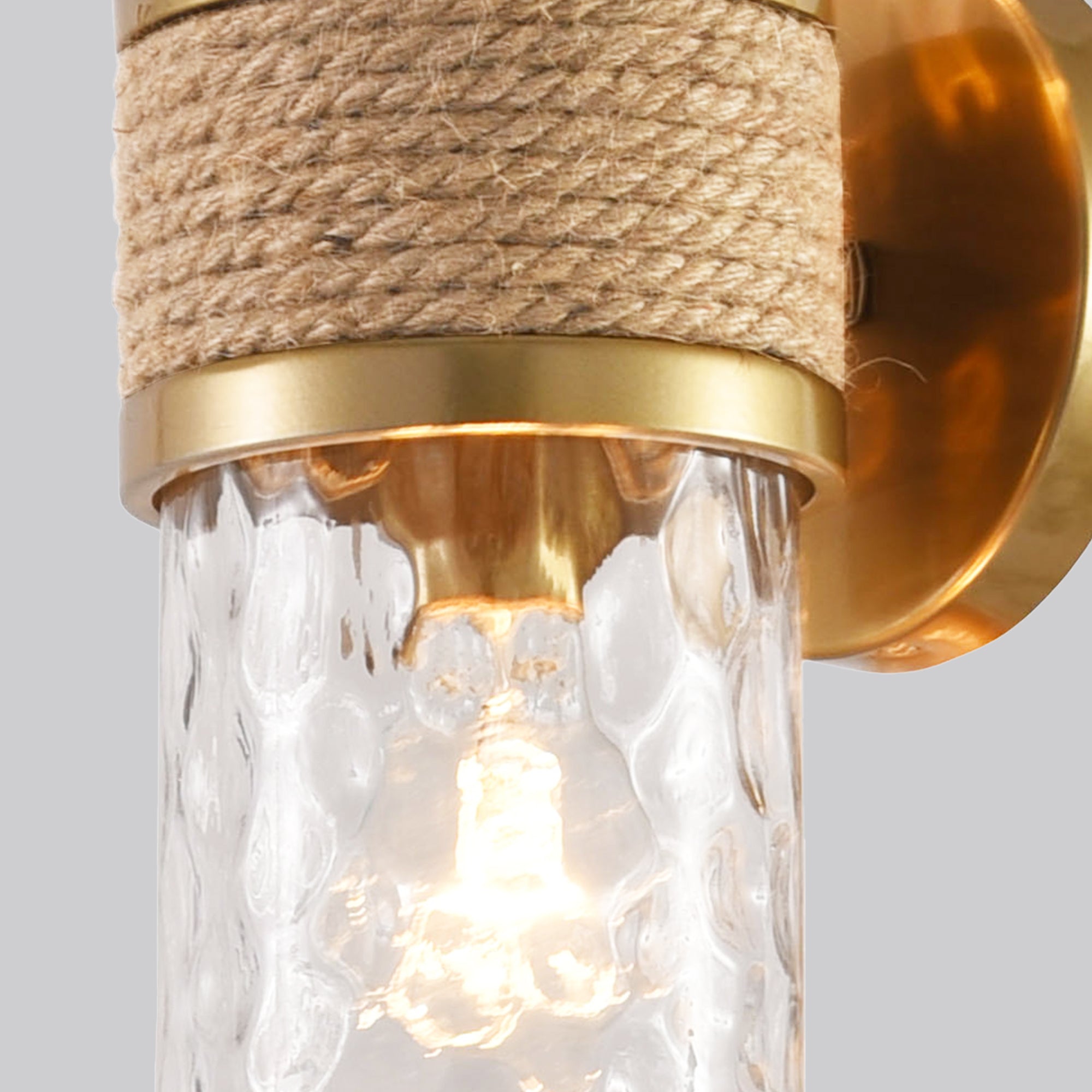 Zora 2-Light Golden Wall Sconce Lighting