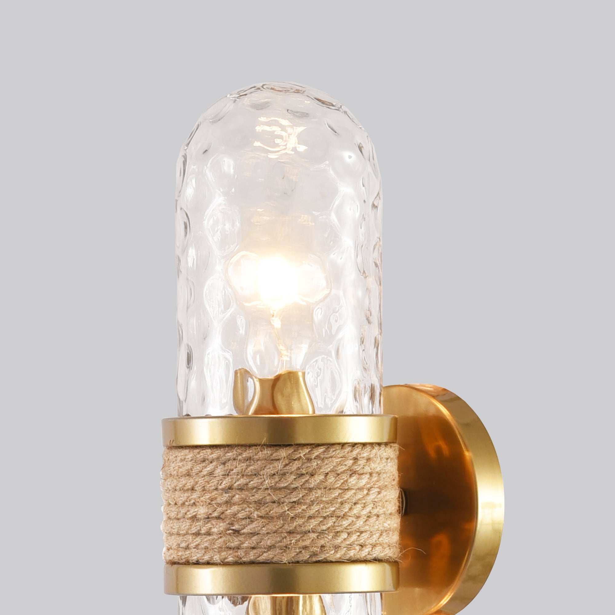 Zora 2-Light Golden Wall Sconce Lighting