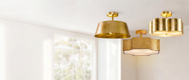Antique Brass Finish Lighting
