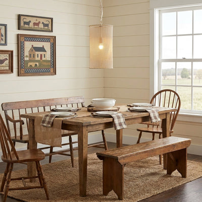 1-Light Wooden Beads Farmhouse Beige Dry Rated Island Pendant Lighting