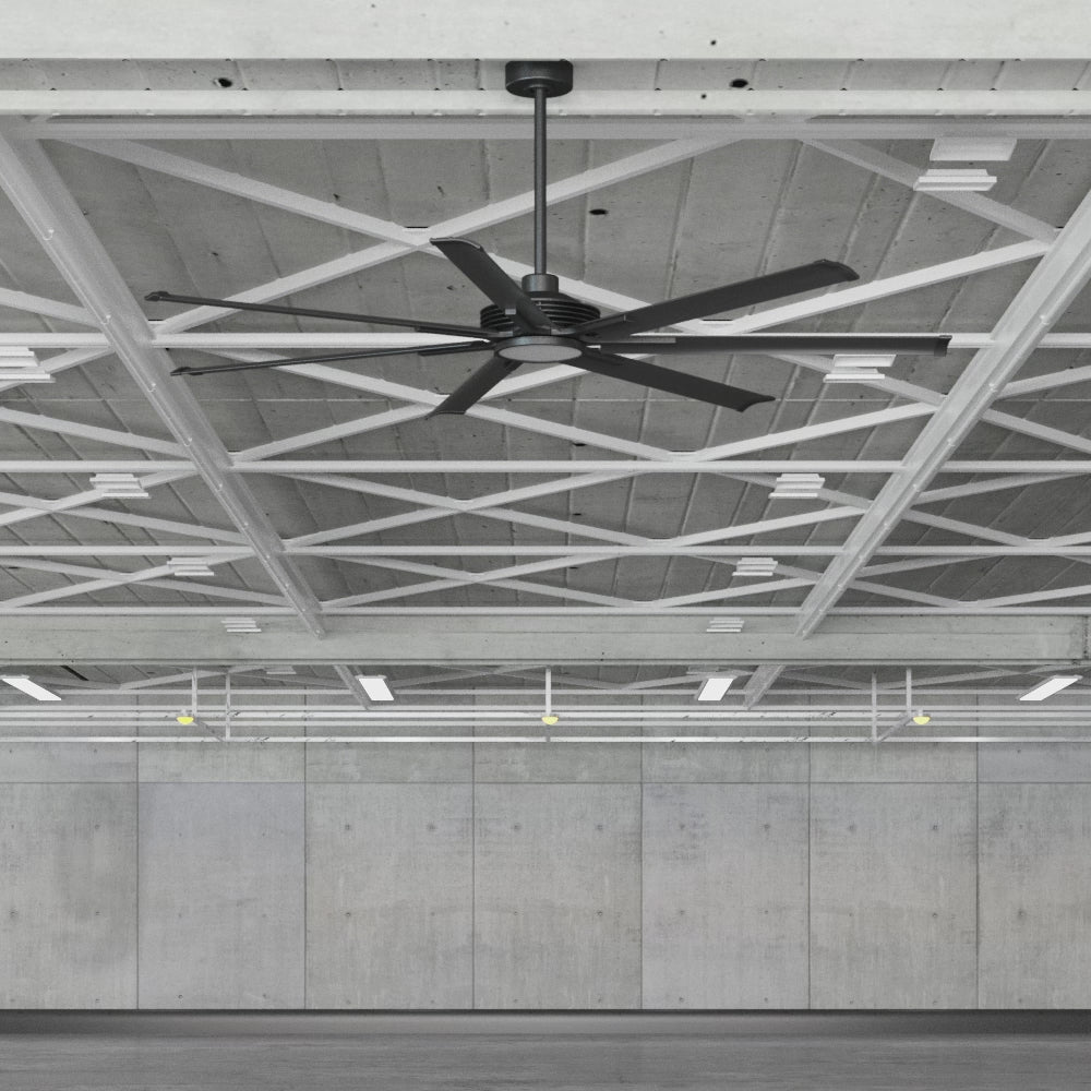 Padus Large Ceiling Fan with Dimmable Light and Remote Control