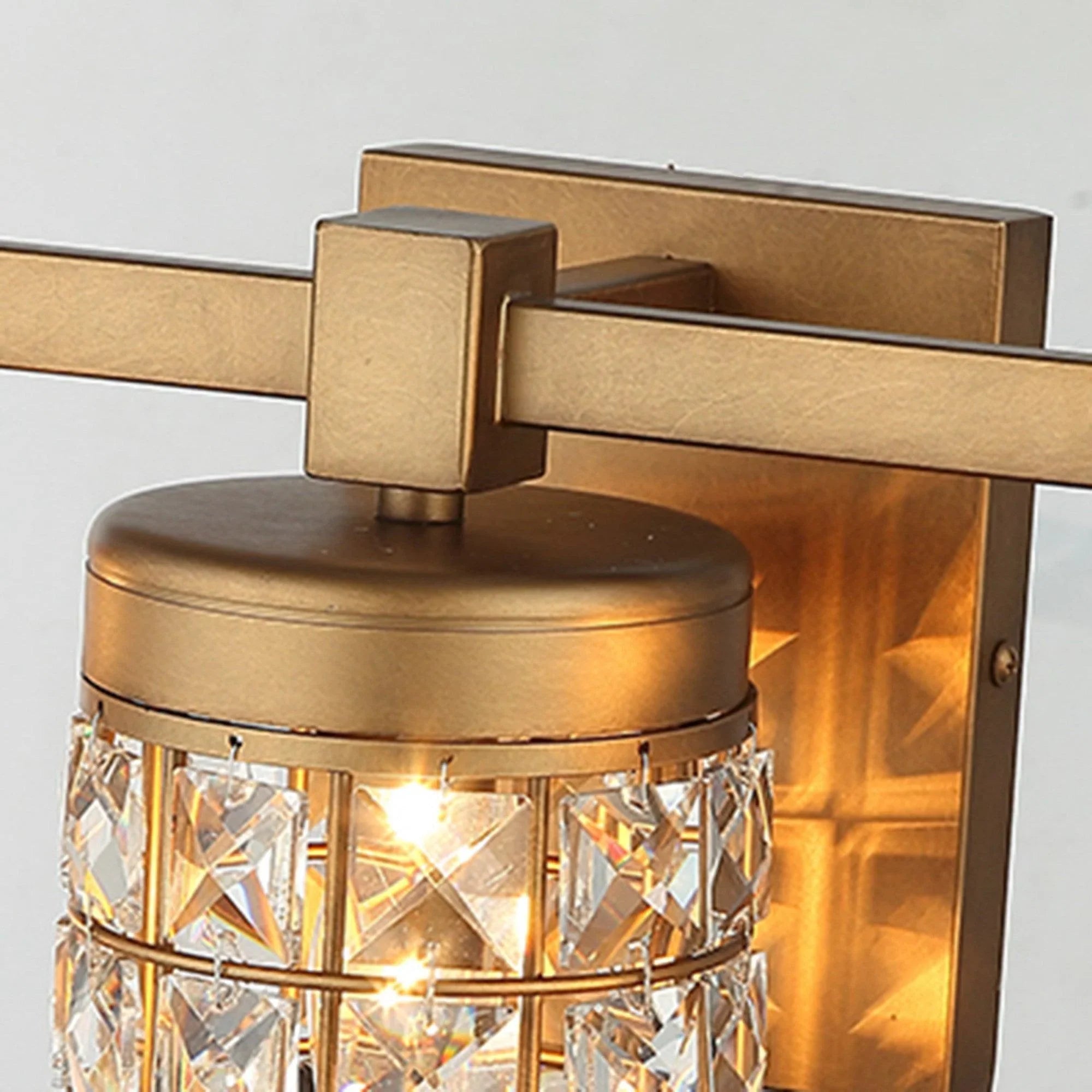 3-Light Modern Golden Wall Light - ParrotUncle