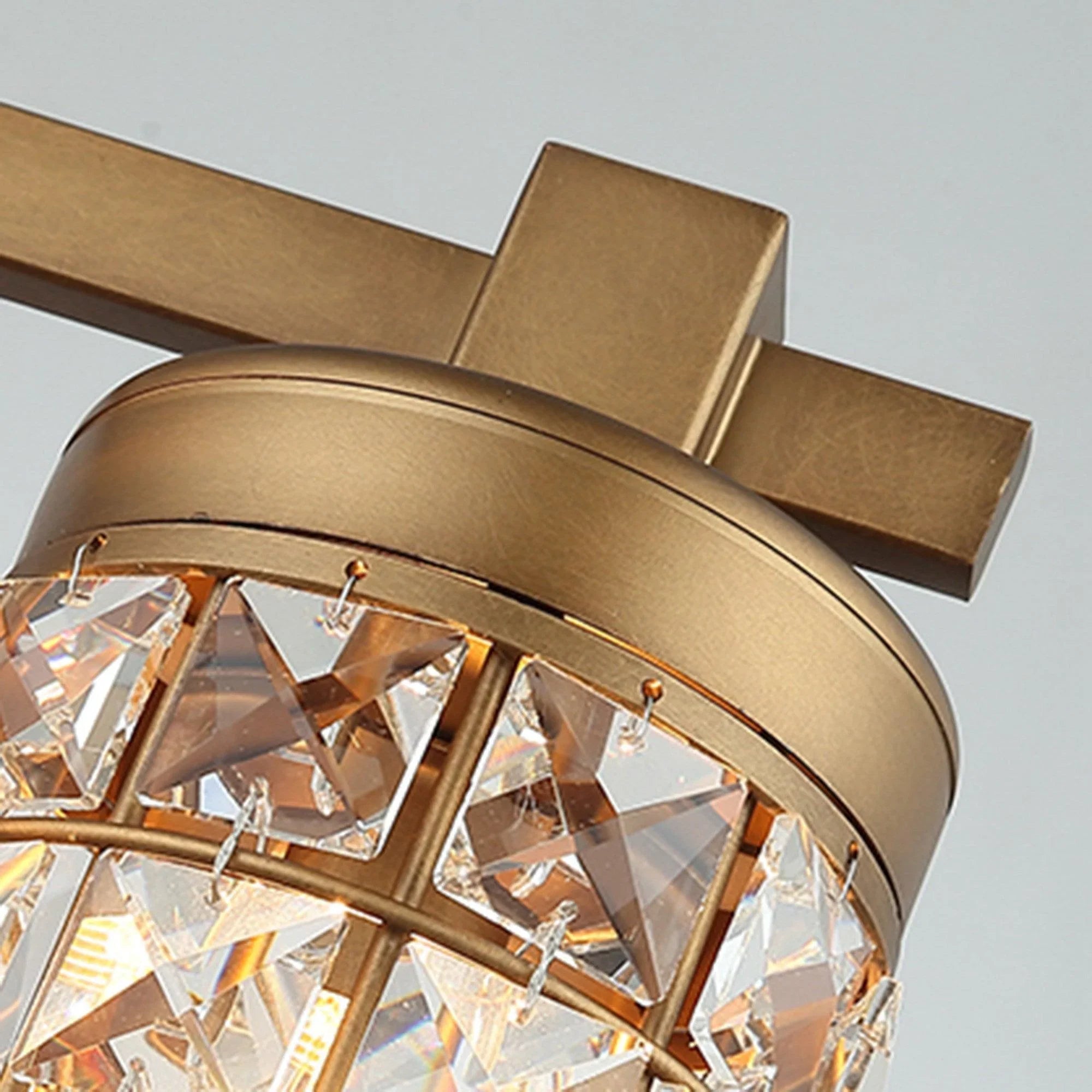 3-Light Modern Golden Wall Light - ParrotUncle