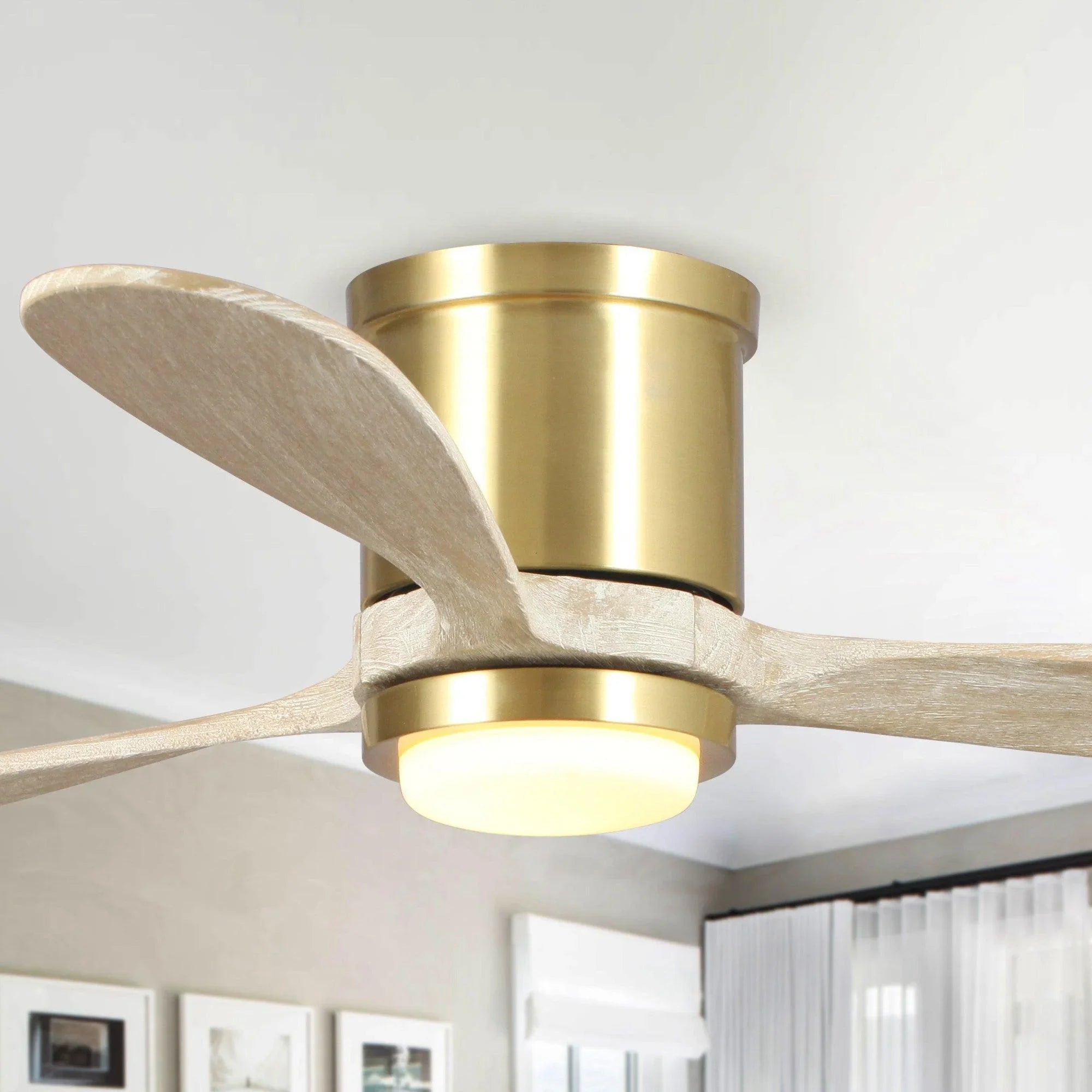 52" Mayna Smart Fan with LED Light - ParrotUncle