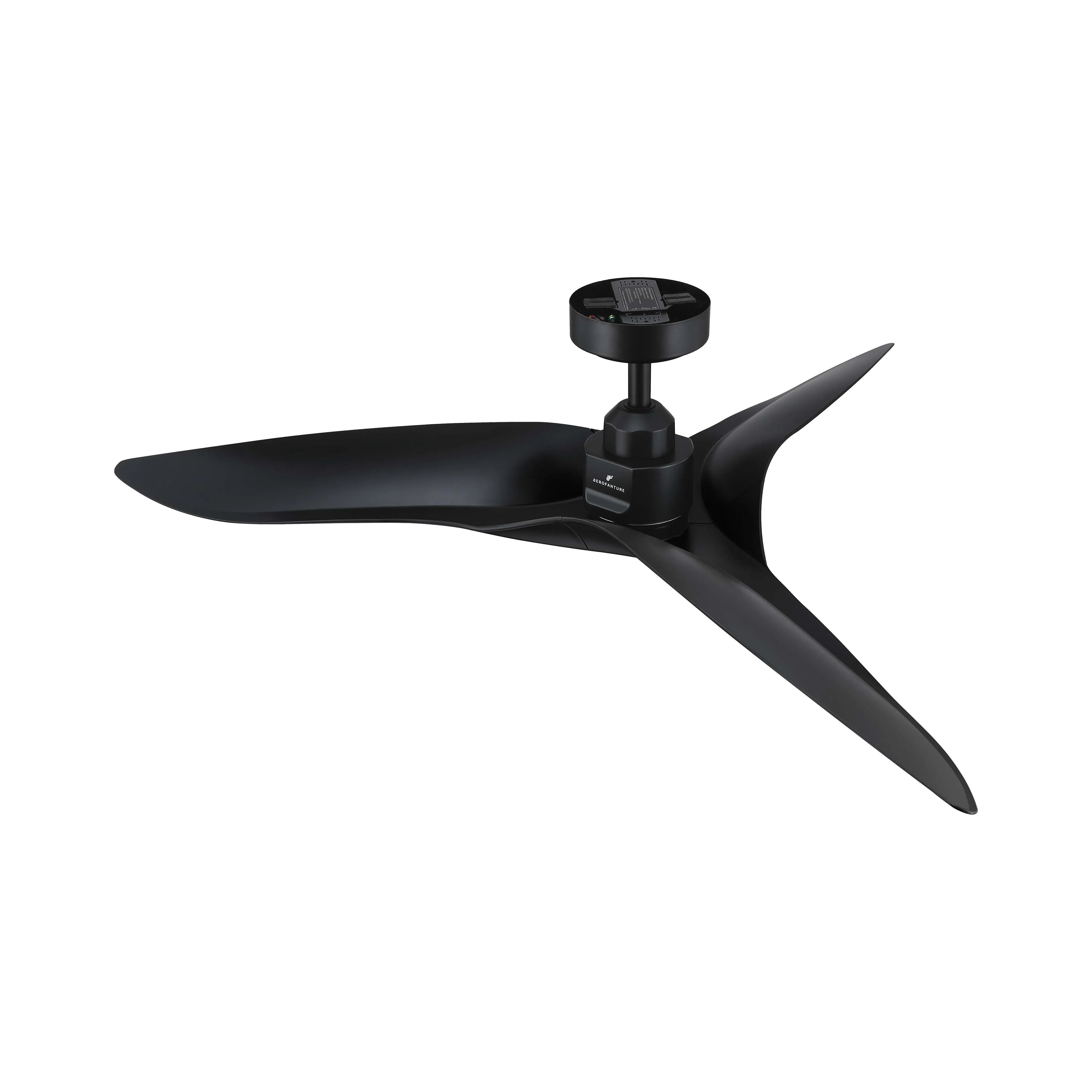 52" Punjab Industrial DC Motor Downrod Mount Reversible Ceiling Fan with Remote Control - ParrotUncle